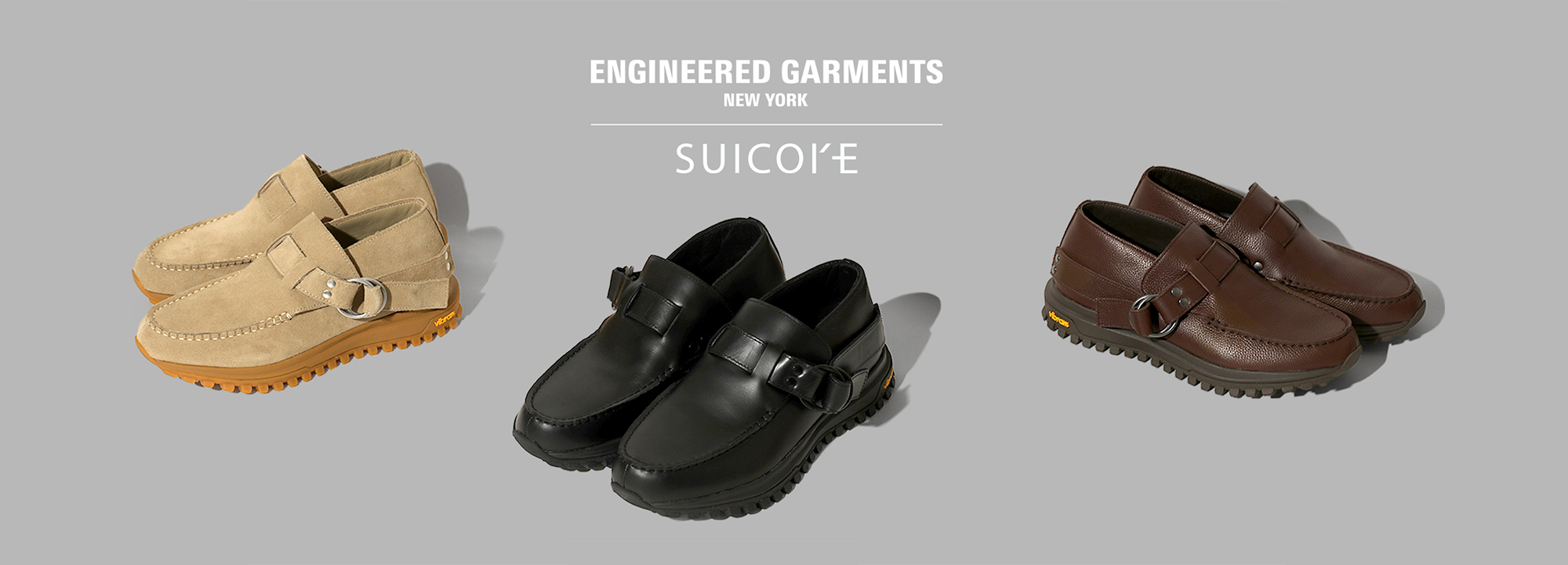 Engineered Garments × SUICOKE – Ring Moc