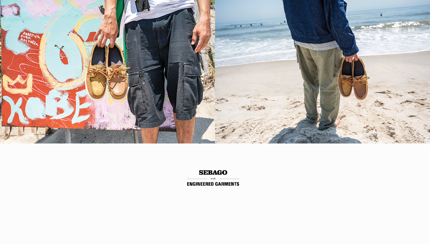 Sebago x Engineered Garments