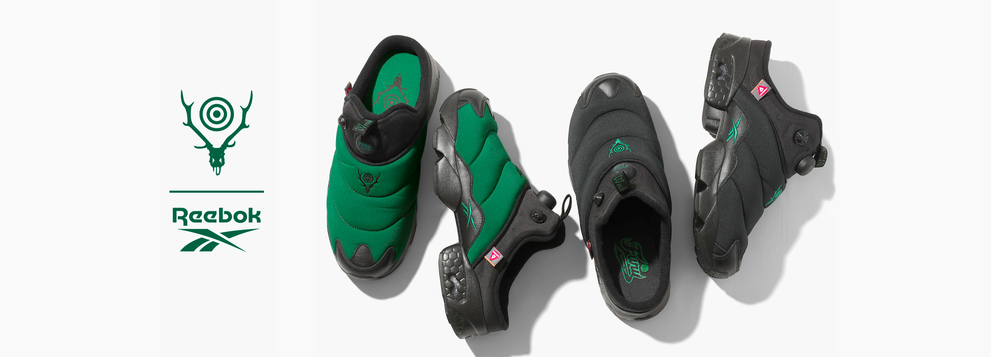 South2 West8 × Reebok – Instapump Fury Mule