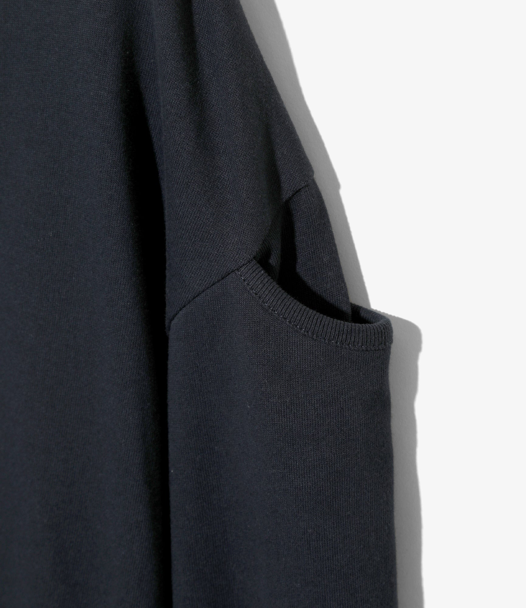 Woburn Walk Fisherman Boat Neck Shirt - Gusset - Navy – Woburn Walk – Nepenthes London