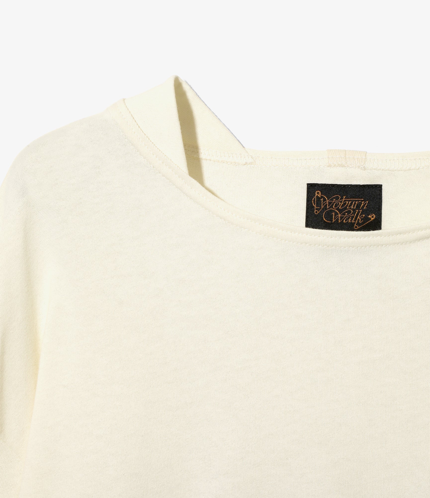 Woburn Walk Fisherman Boat Neck Shirt - Gusset - Off-White/Metallic Stripe – Woburn Walk – Nepenthes London