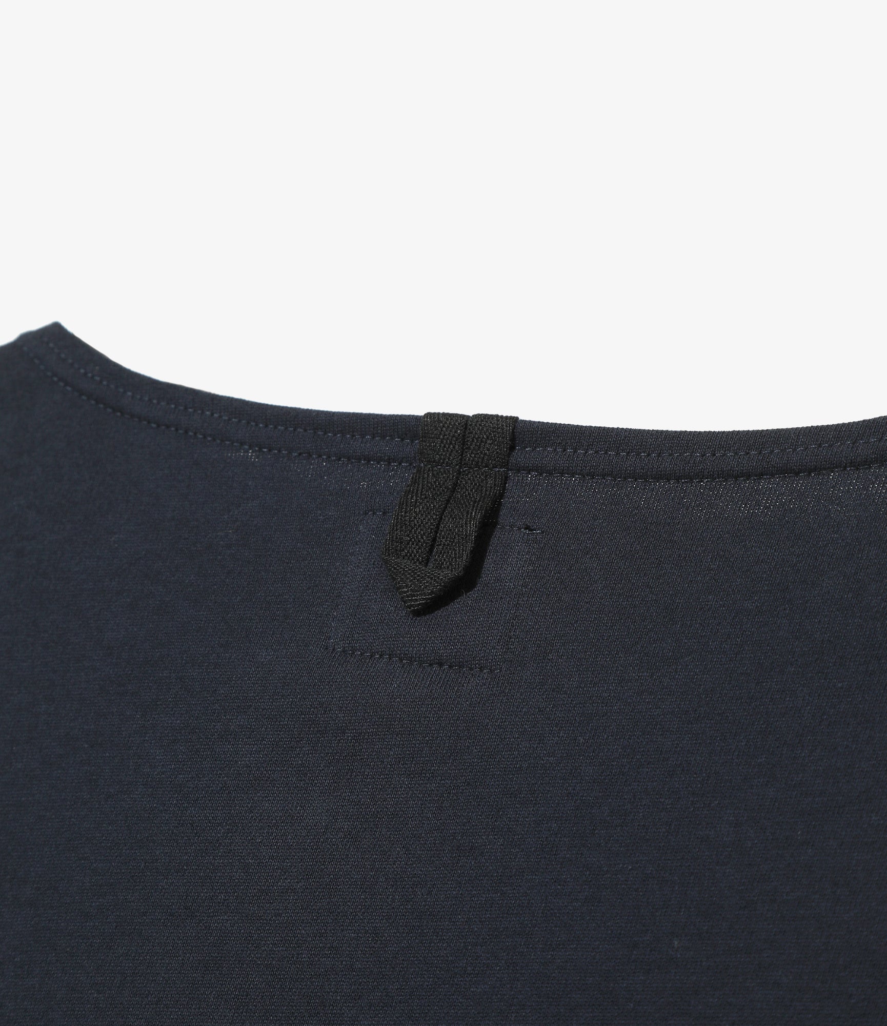 Woburn Walk Fisherman Boat Neck Shirt - Snap Shoulder - Navy – Woburn Walk – Nepenthes London