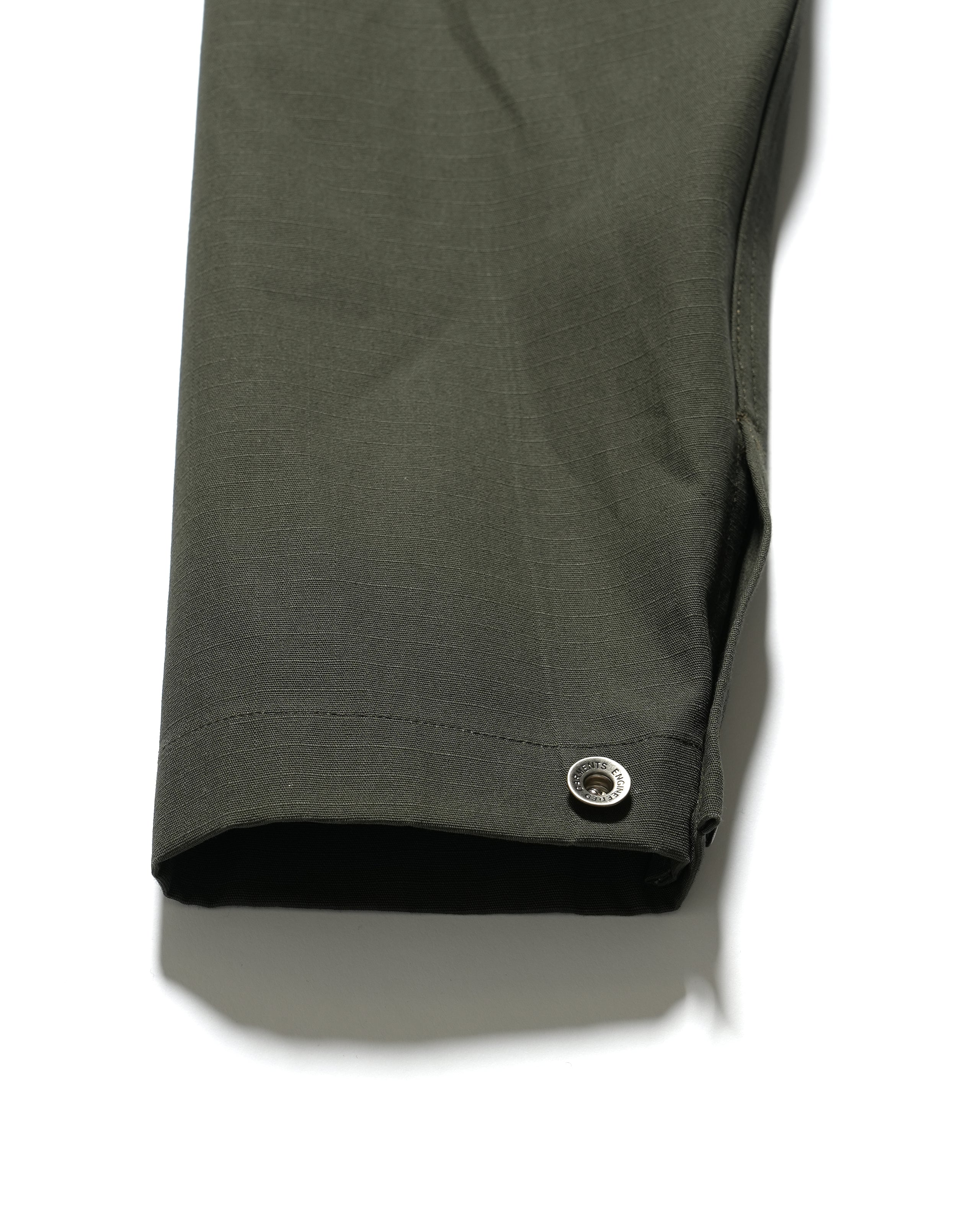 Engineered Garments Workaday Utility Jacket - Olive Heavyweight Cotton Ripstop – Workaday – Nepenthes London