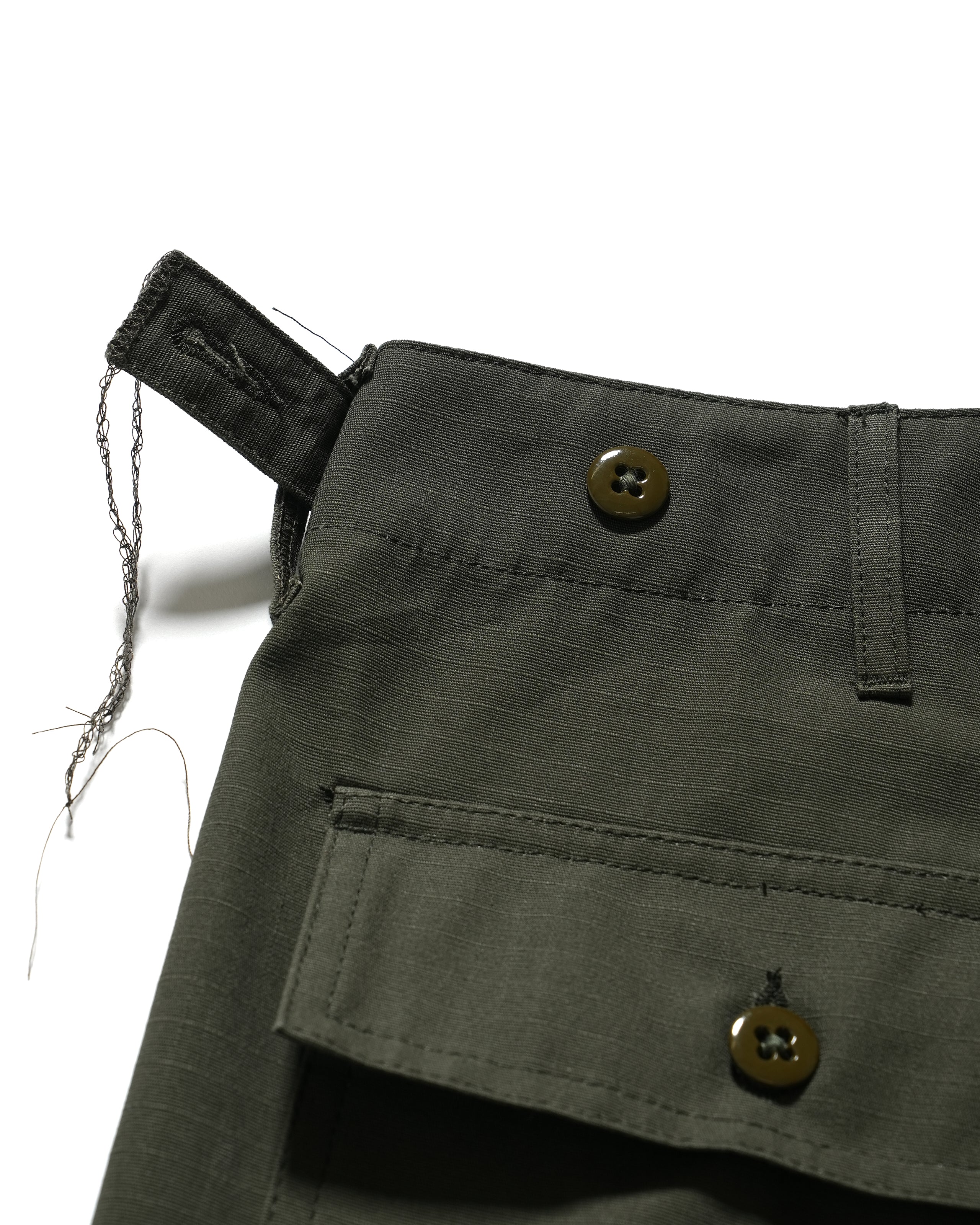 Engineered Garments Workaday Fatigue Pant Combo - Olive Heavyweight Cotton Ripstop – Workaday – Nepenthes London