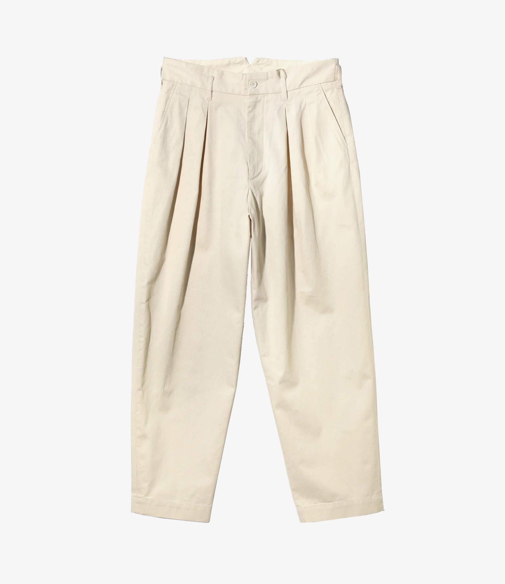 Engineered Garments Nepenthes SP Bontan Pant  - Natural Chino Twill