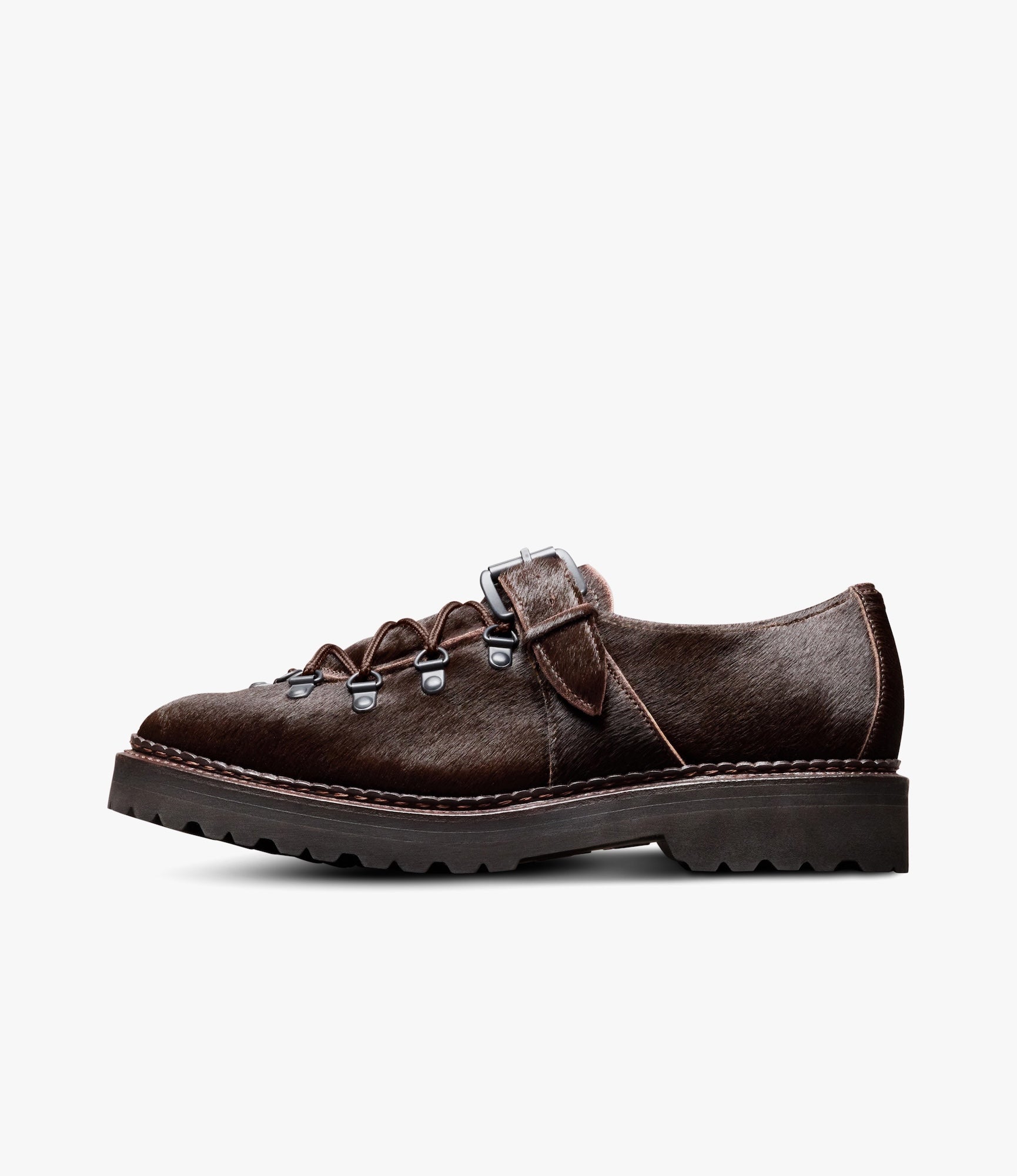 'Adirondack Low Hiker' Shoe – Brown Pony Hair