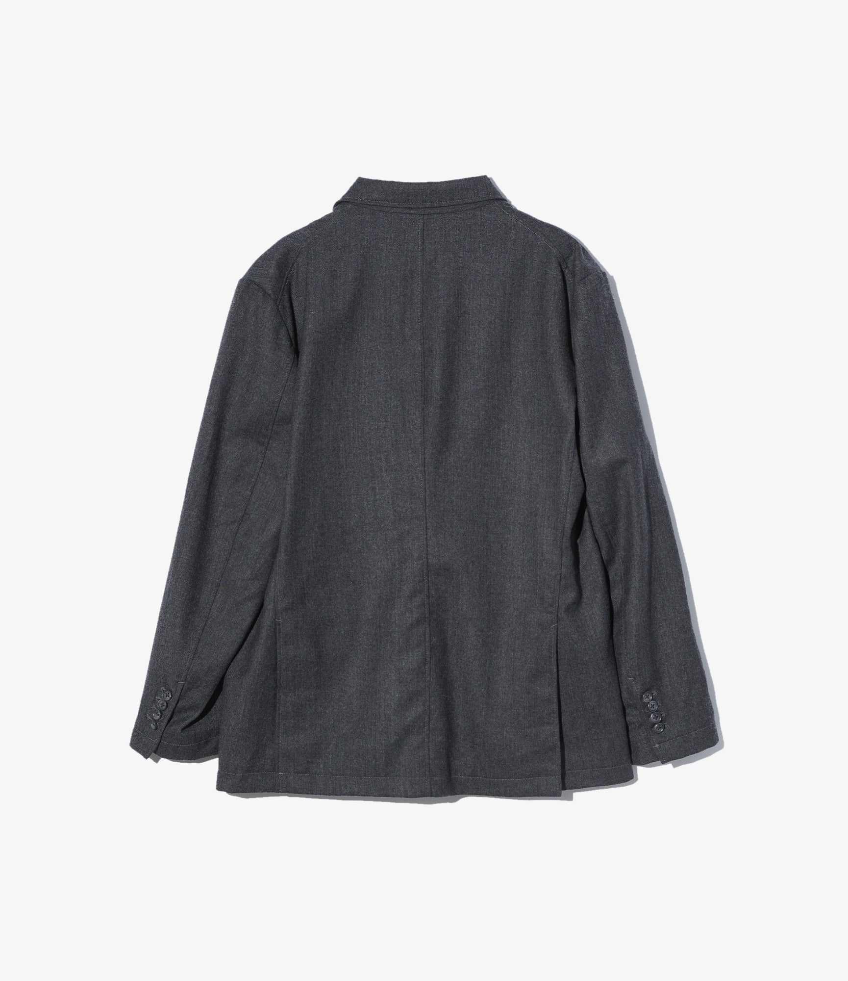 Andover Jacket – Charcoal High Count Worsted Wool