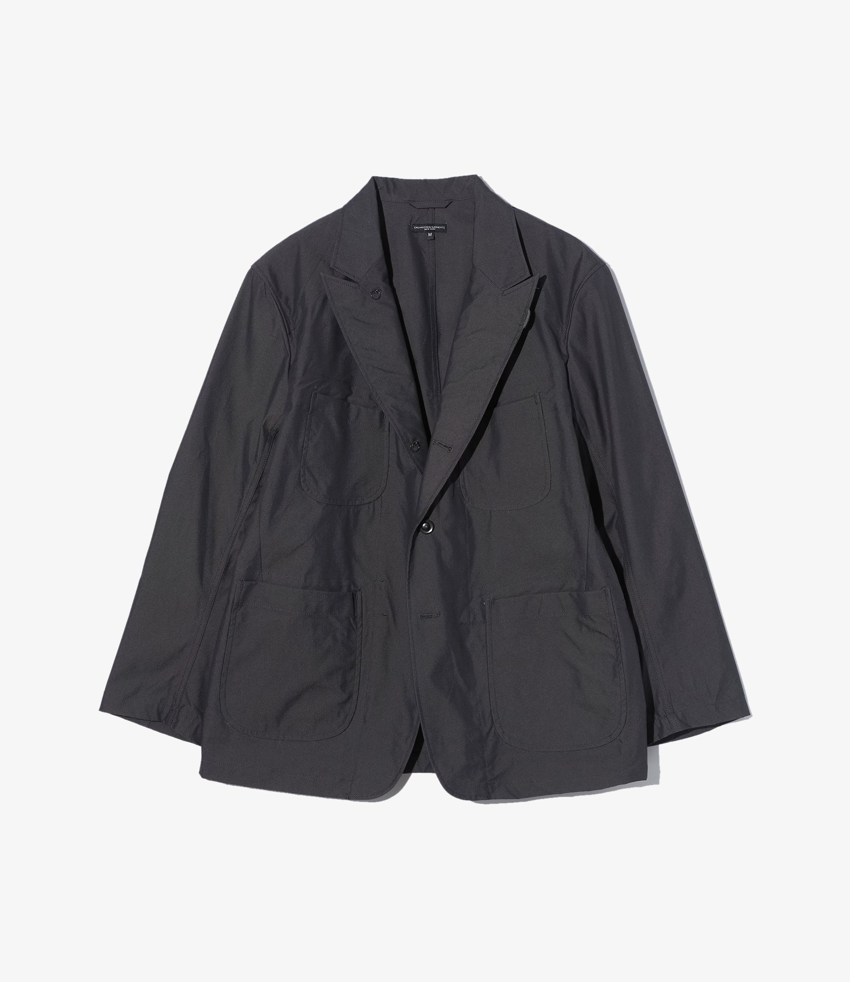 Bedford Jacket – Charcoal Weather Poplin