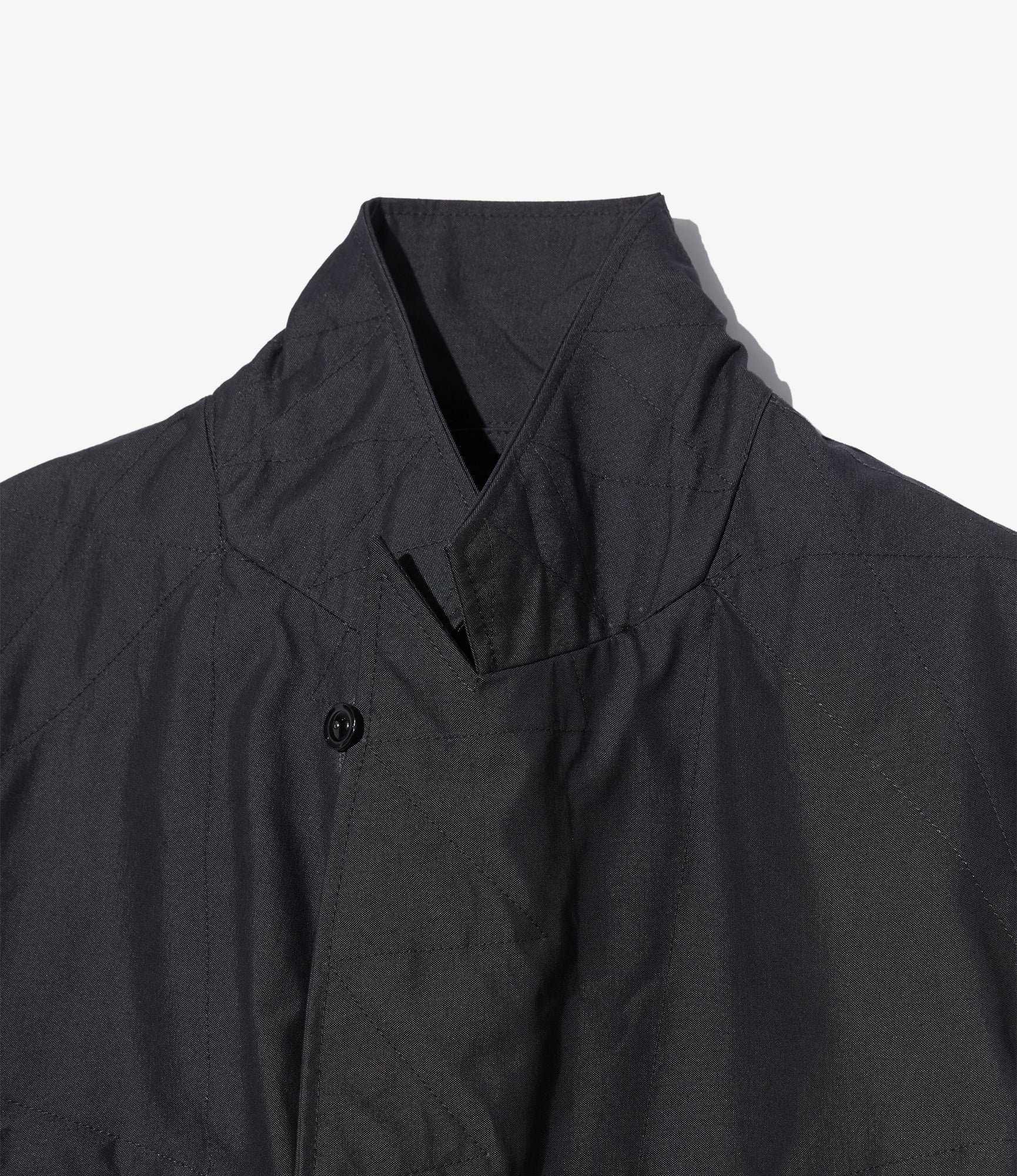 Bedford Jacket – Charcoal Weather Poplin