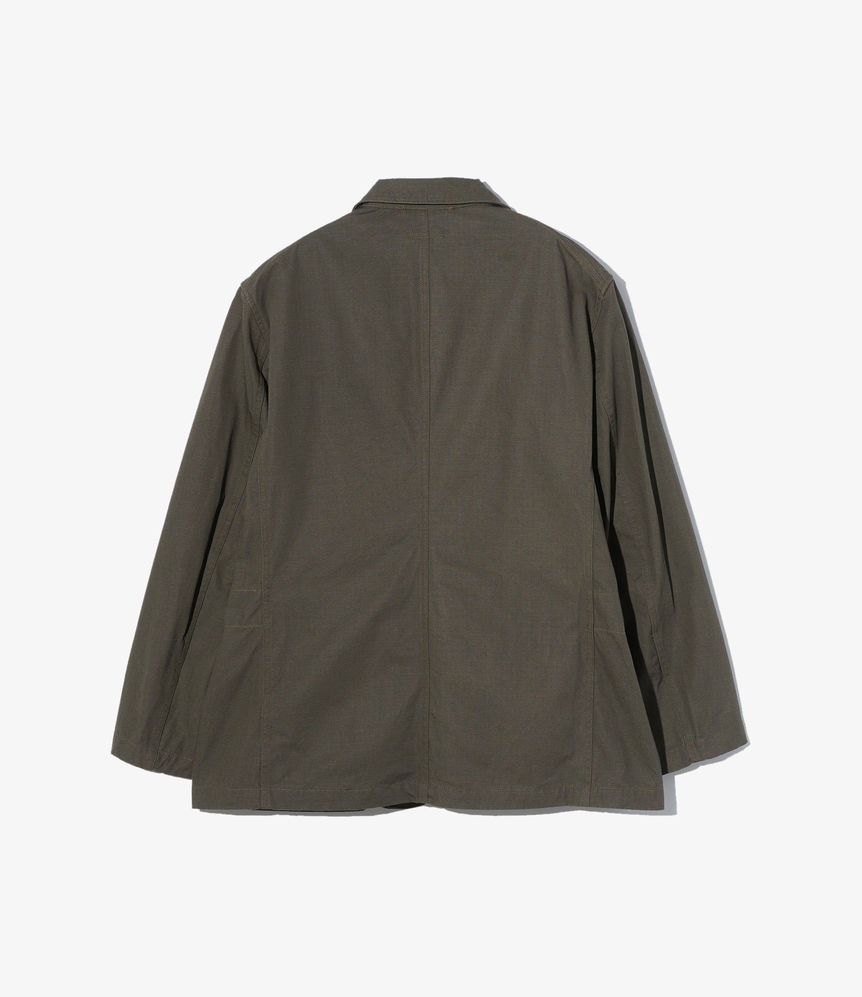 Bedford Jacket – Olive Heavy Ripstop Cotton