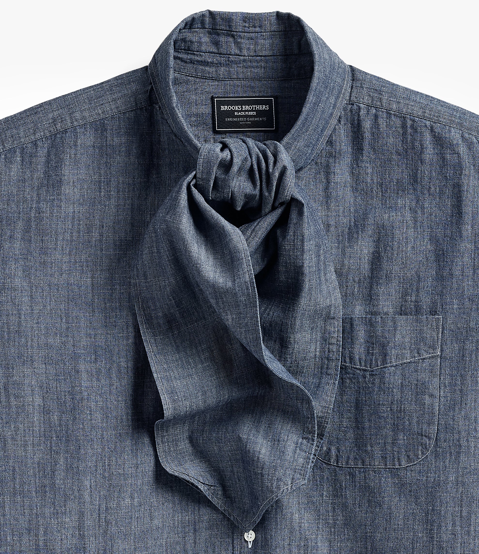 Ascot Shirt – Blue Chambray
