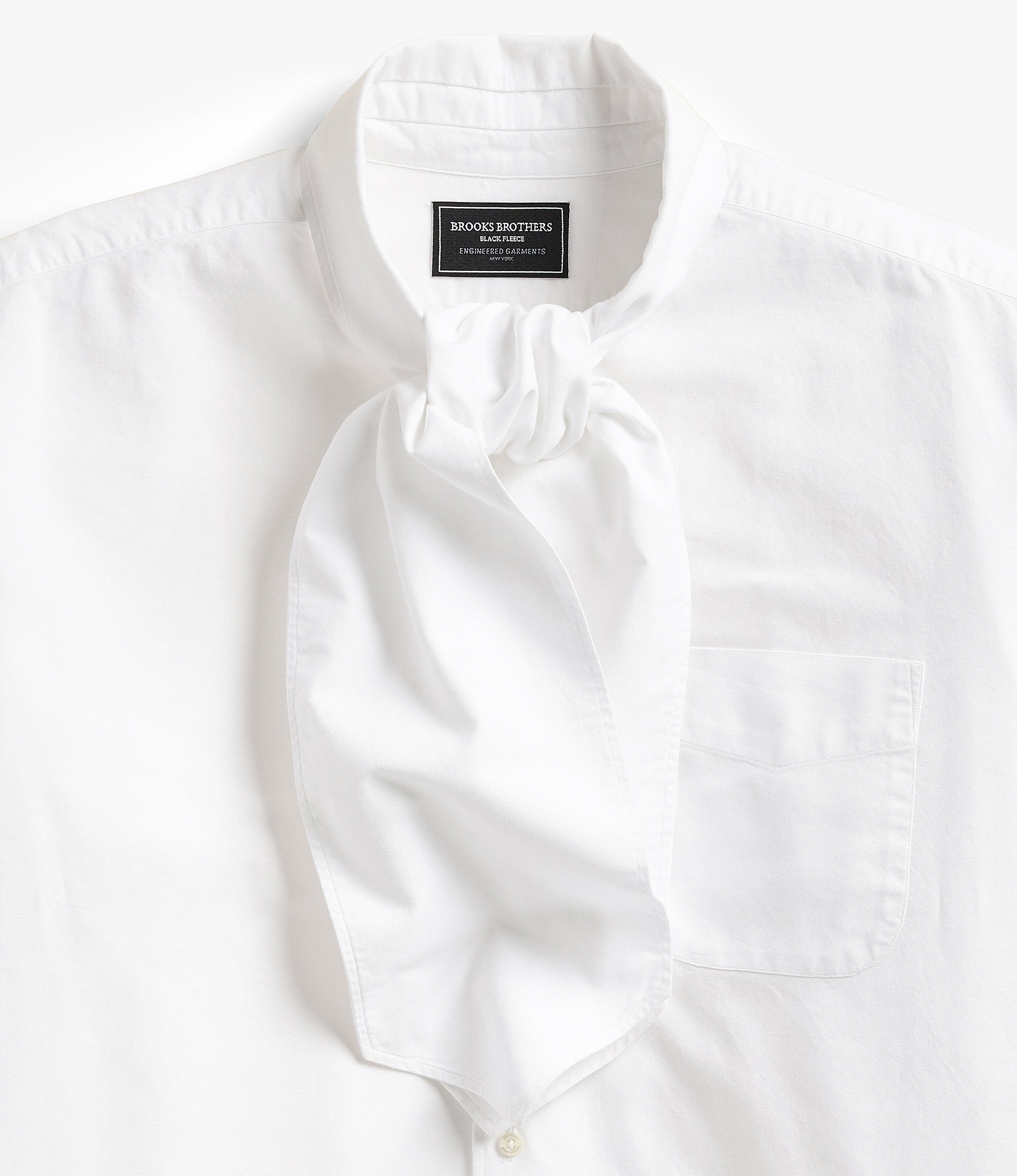 Ascot Shirt – White Oxford