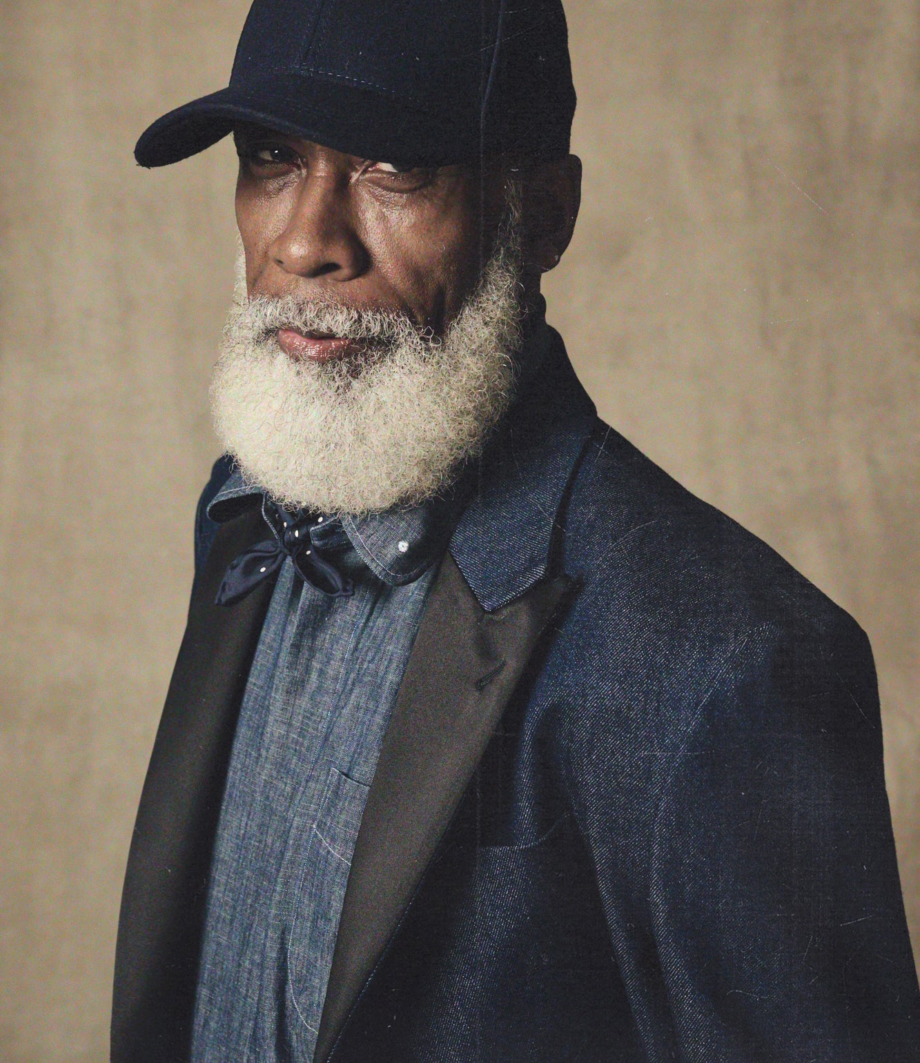 Oversized Tux Jacket – Indigo Denim