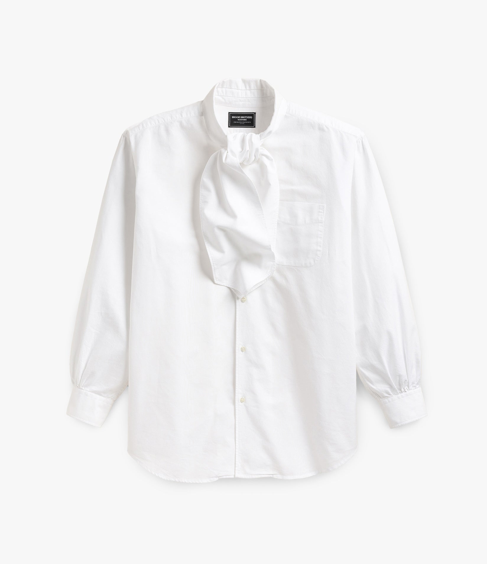 Ascot Shirt – White Oxford