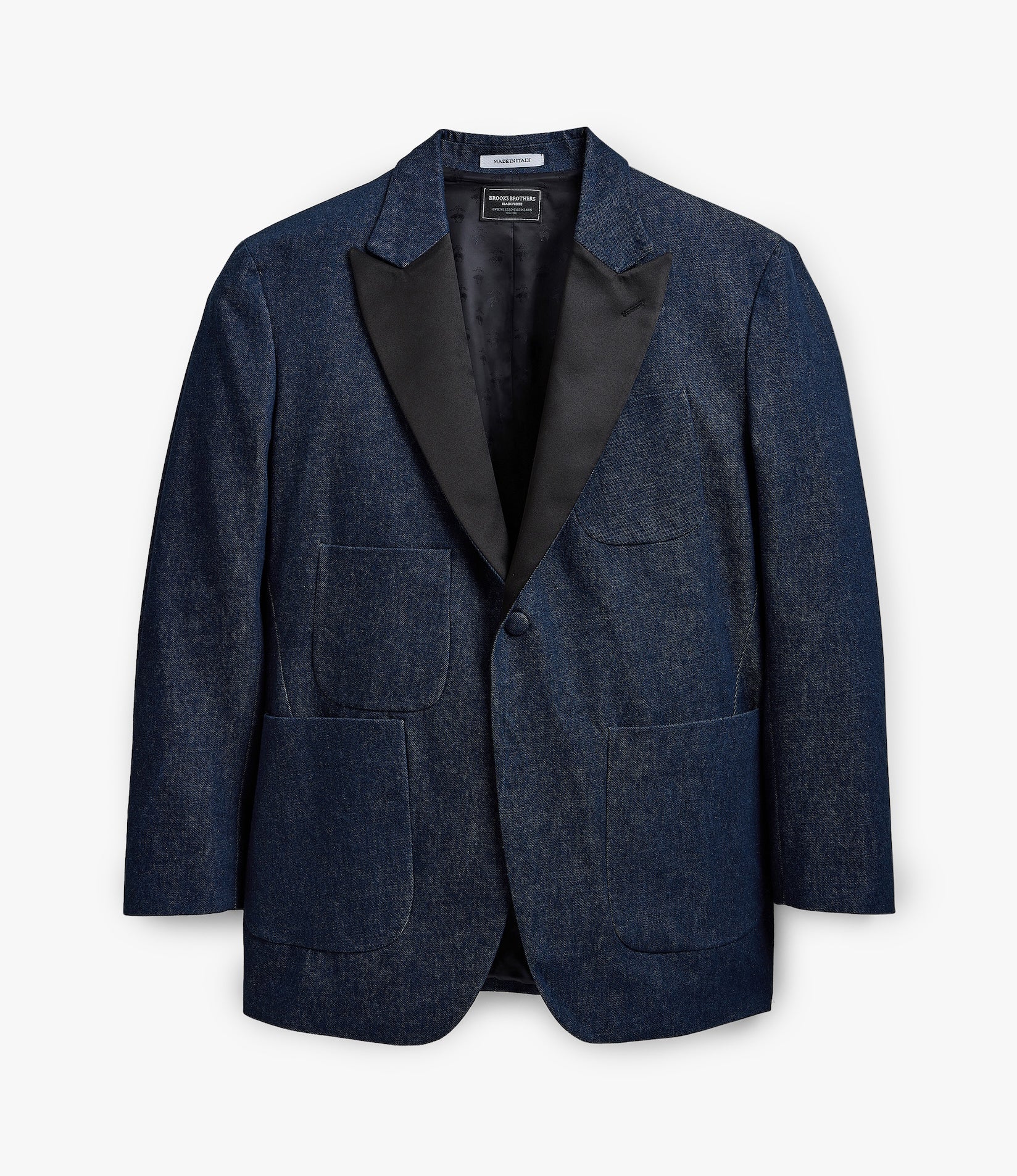 Oversized Tux Jacket – Indigo Denim