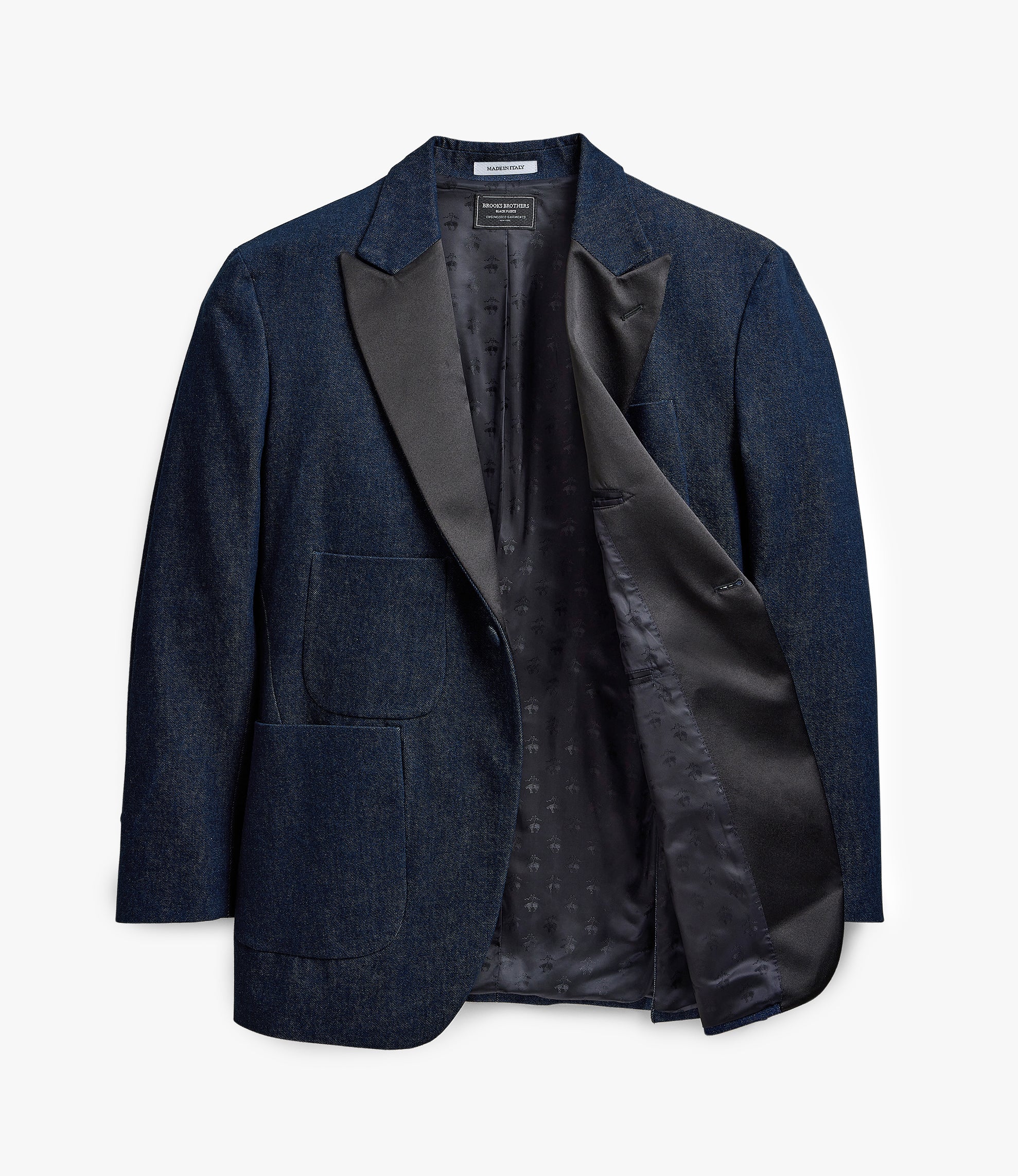 Oversized Tux Jacket – Indigo Denim