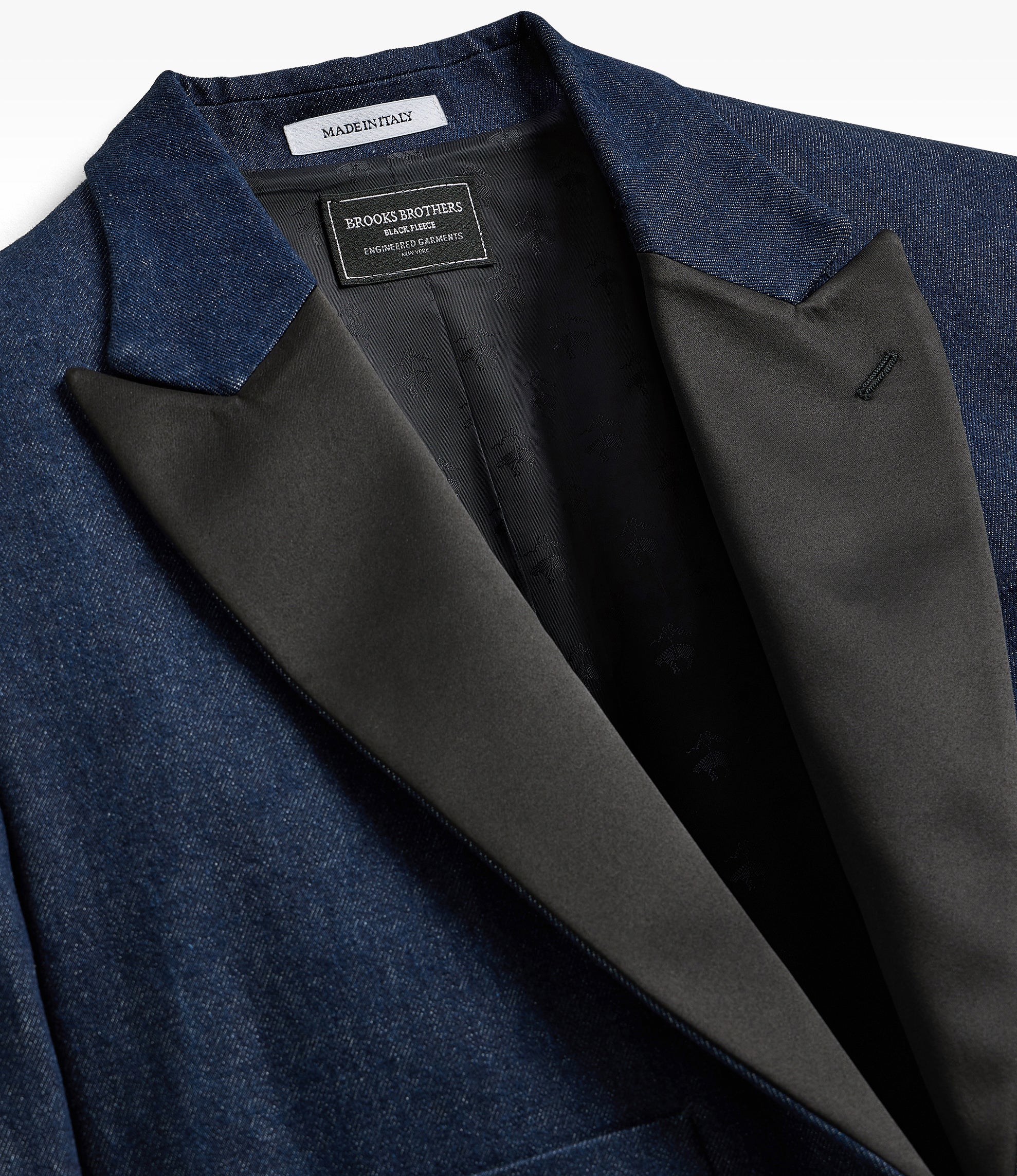 Oversized Tux Jacket – Indigo Denim