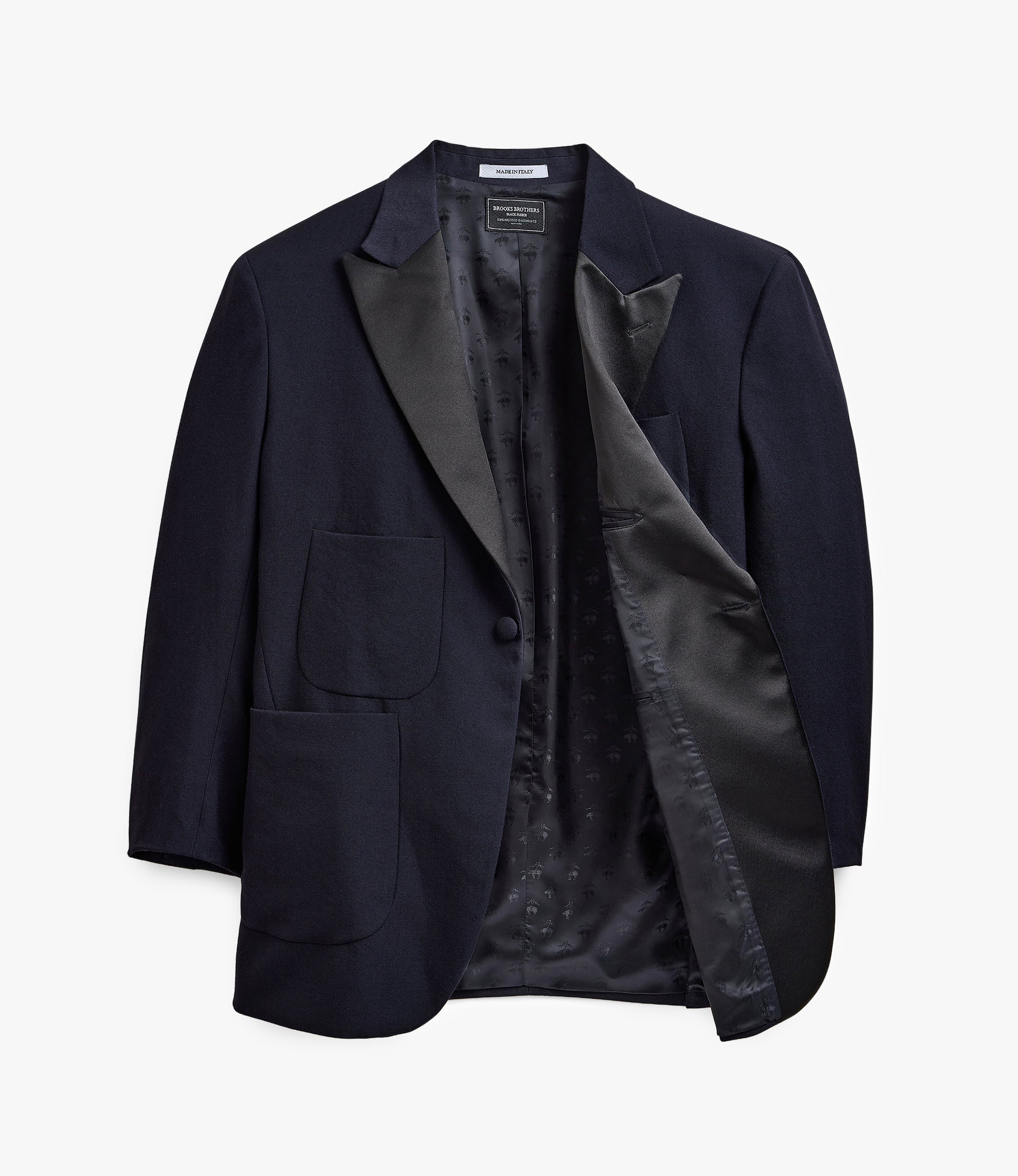 Oversized Tux Jacket – Navy Wool