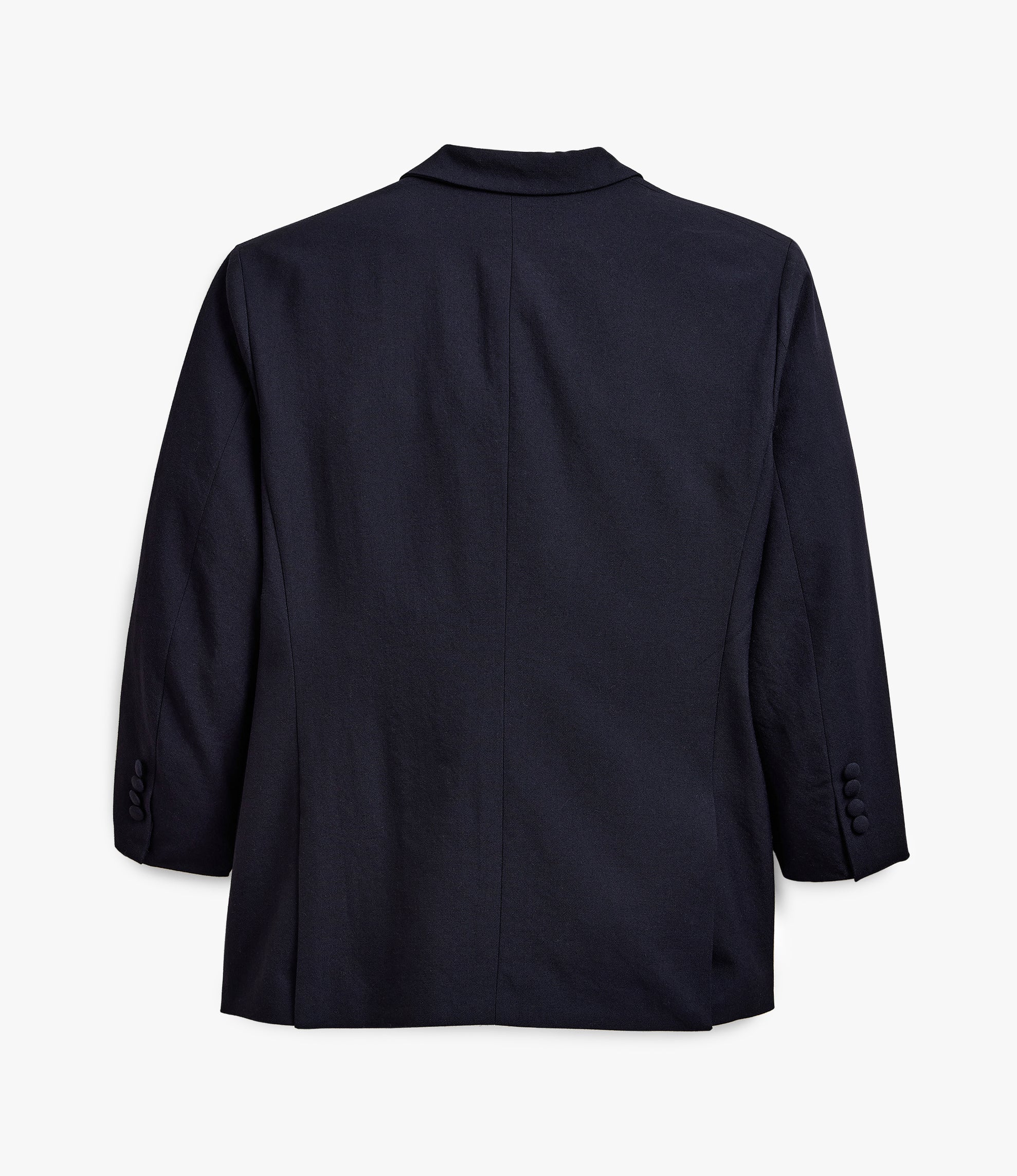 Oversized Tux Jacket – Navy Wool