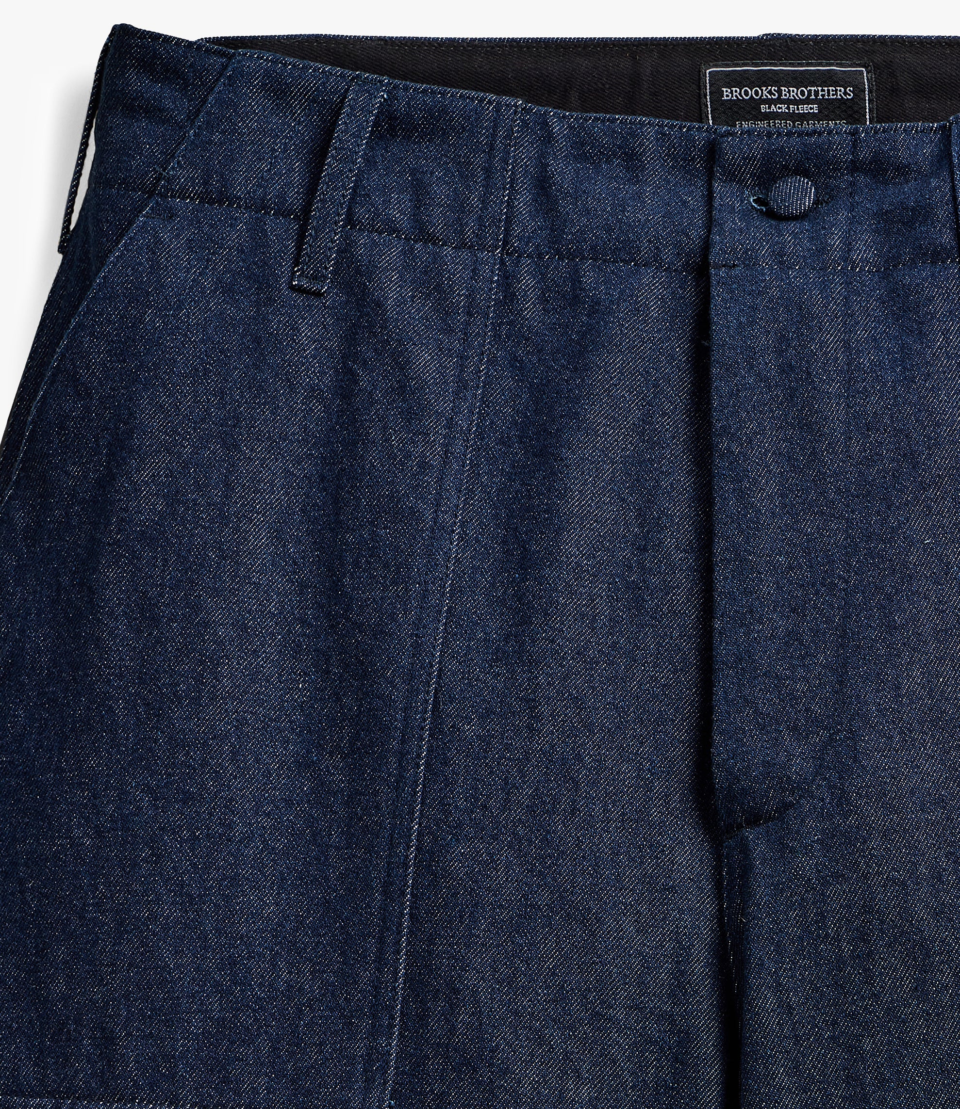 Side Stripe Wide Fatigue Pant – Indigo Denim