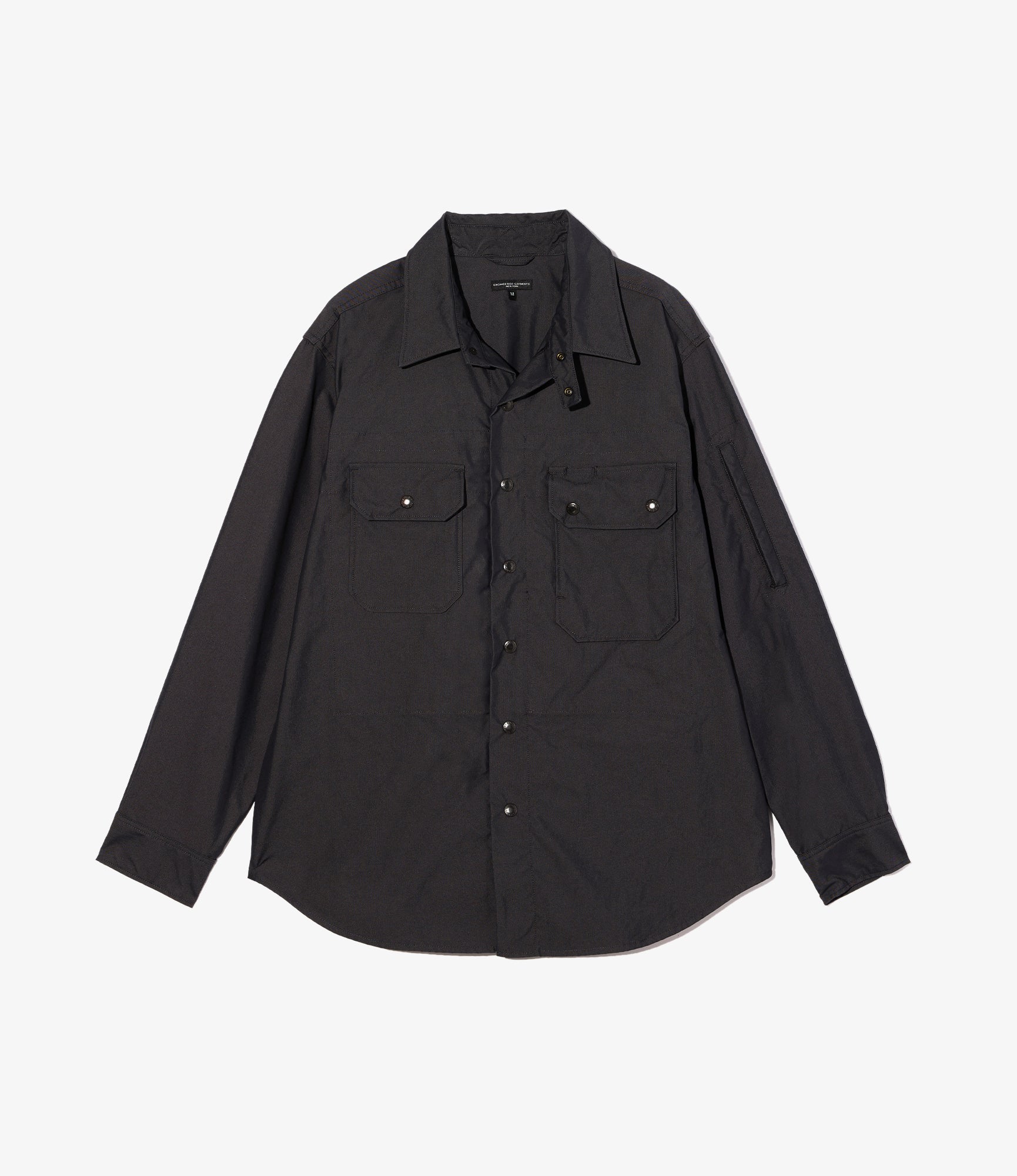 CPO Shirt Jacket – Charcoal Weather Poplin