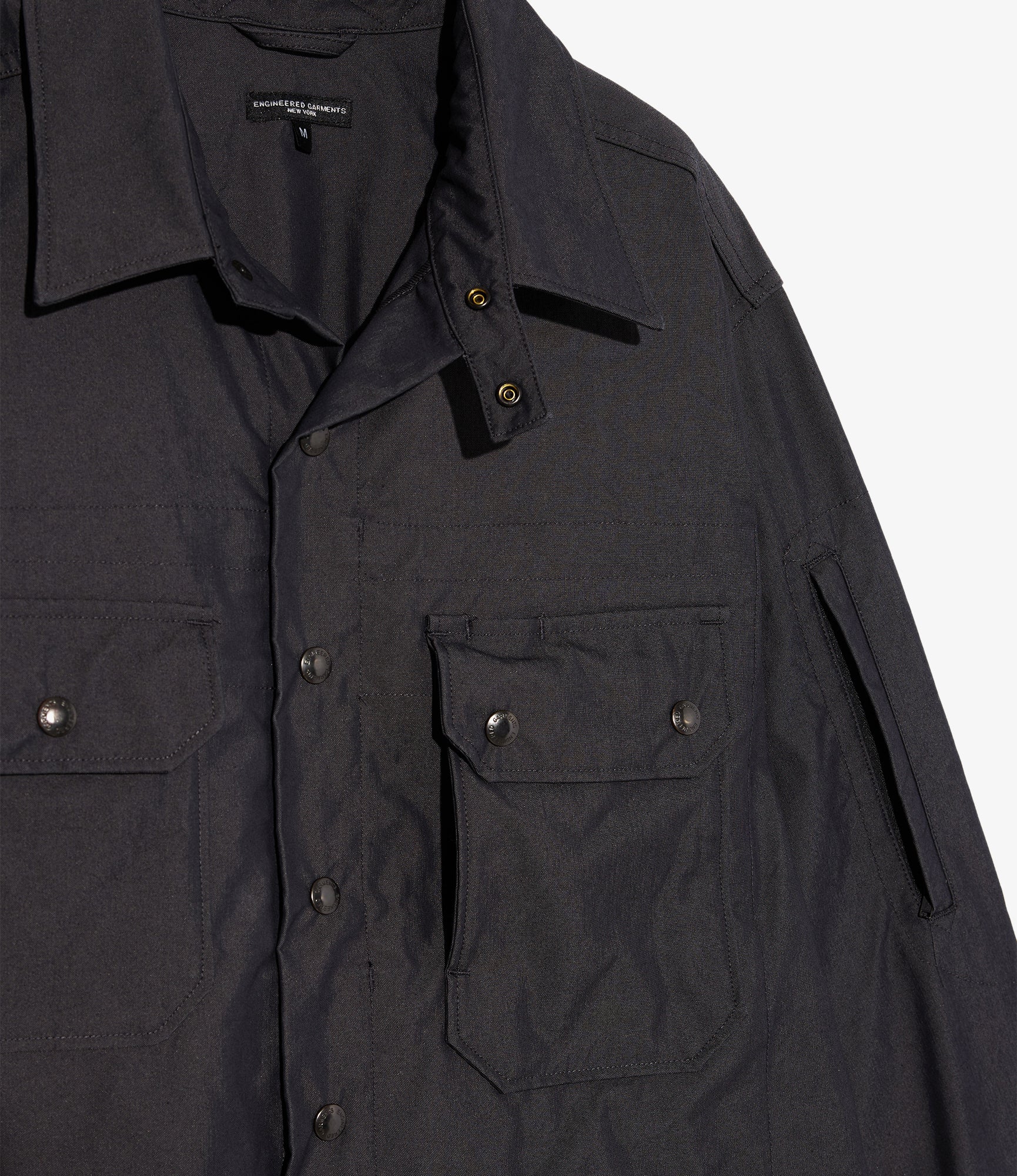 CPO Jacket – Charcoal Weather Poplin