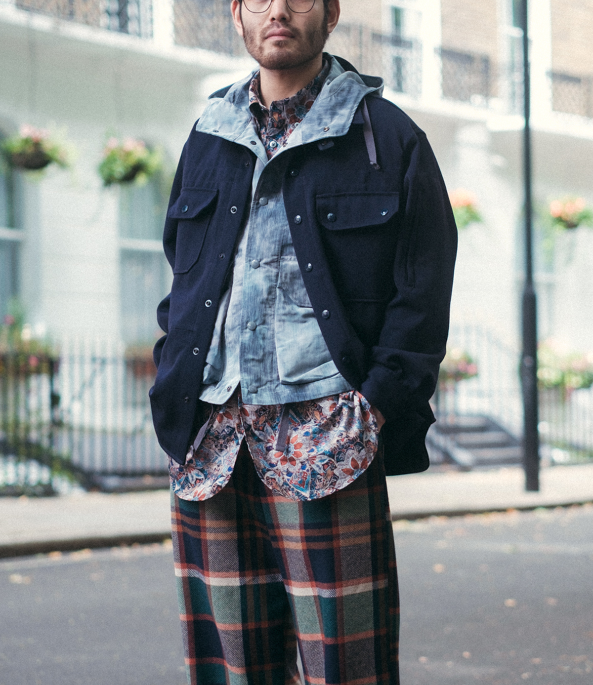 CPO Shirt Jacket – Dark Navy Heavy Wool Elastique | Engineered