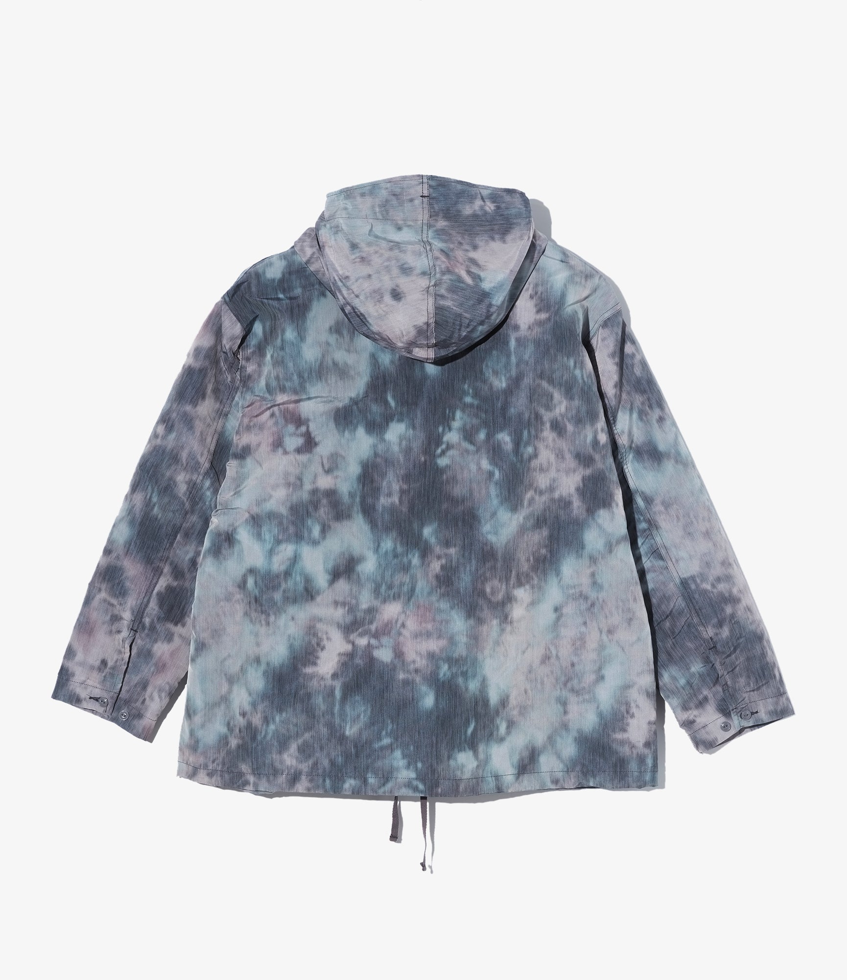 Cagoule Shirt – Charcoal Smoke Print Polyester