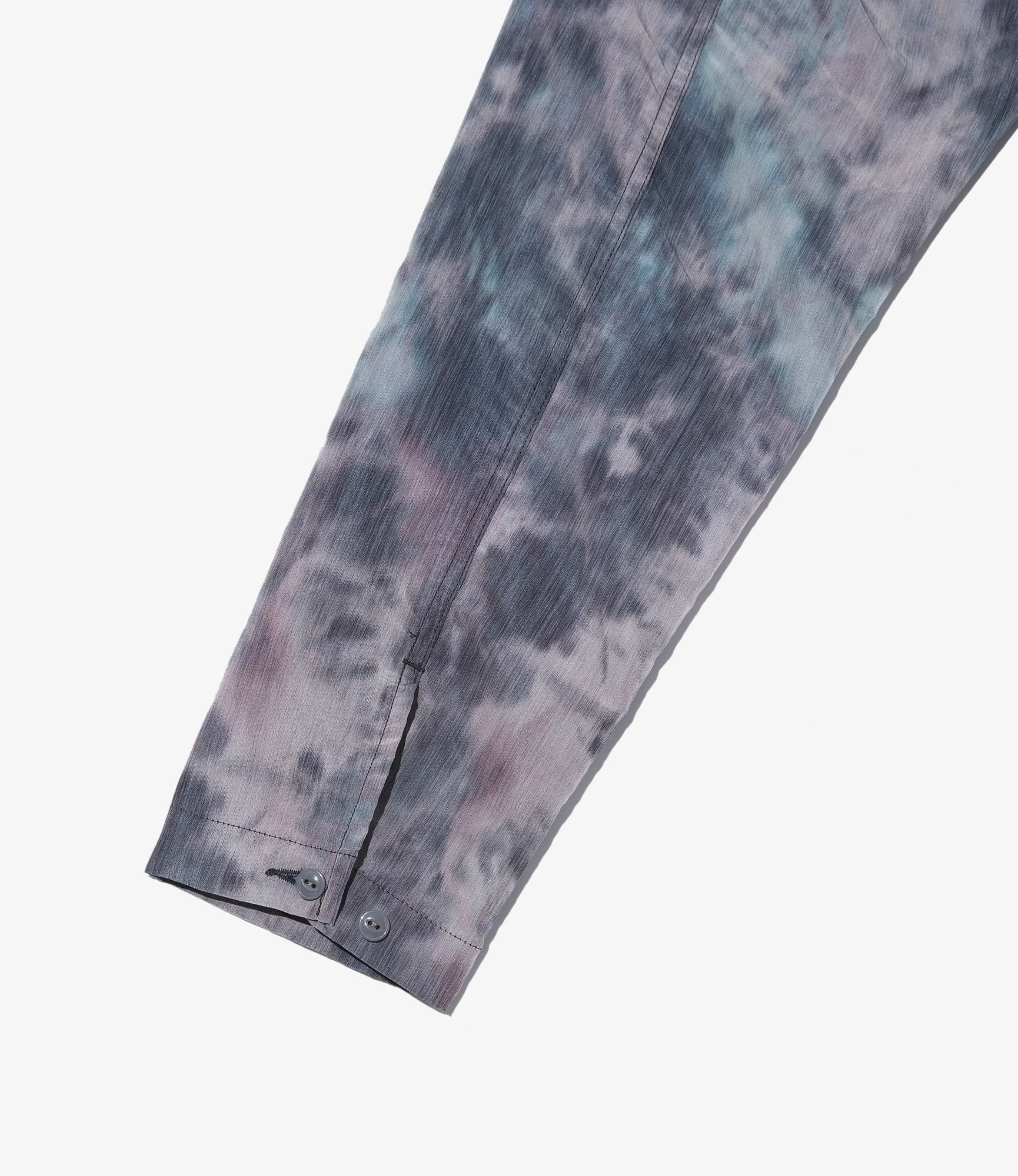 Cagoule Shirt – Charcoal Smoke Print Polyester