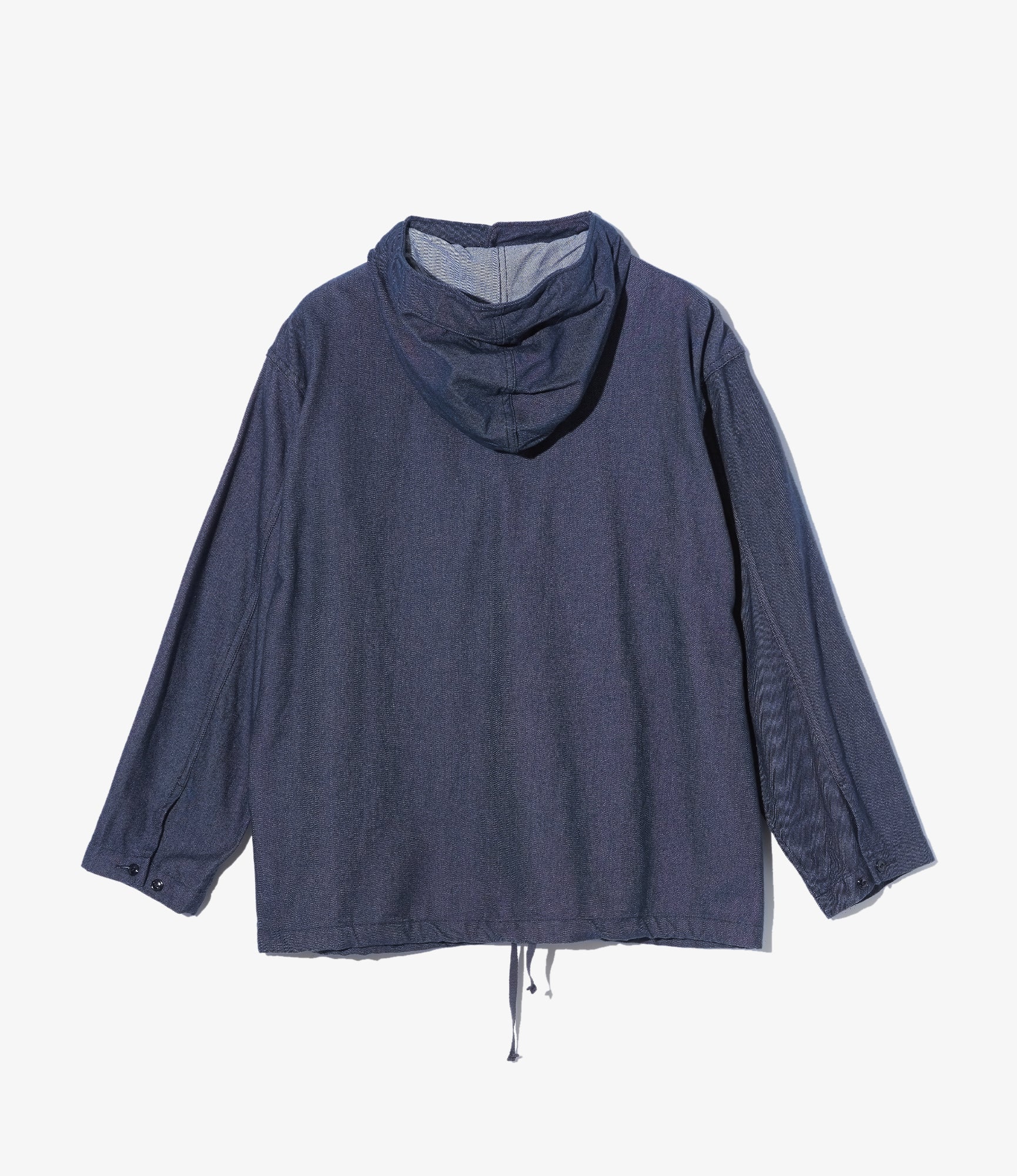 Cagoule Shirt – Indigo Flannel Denim