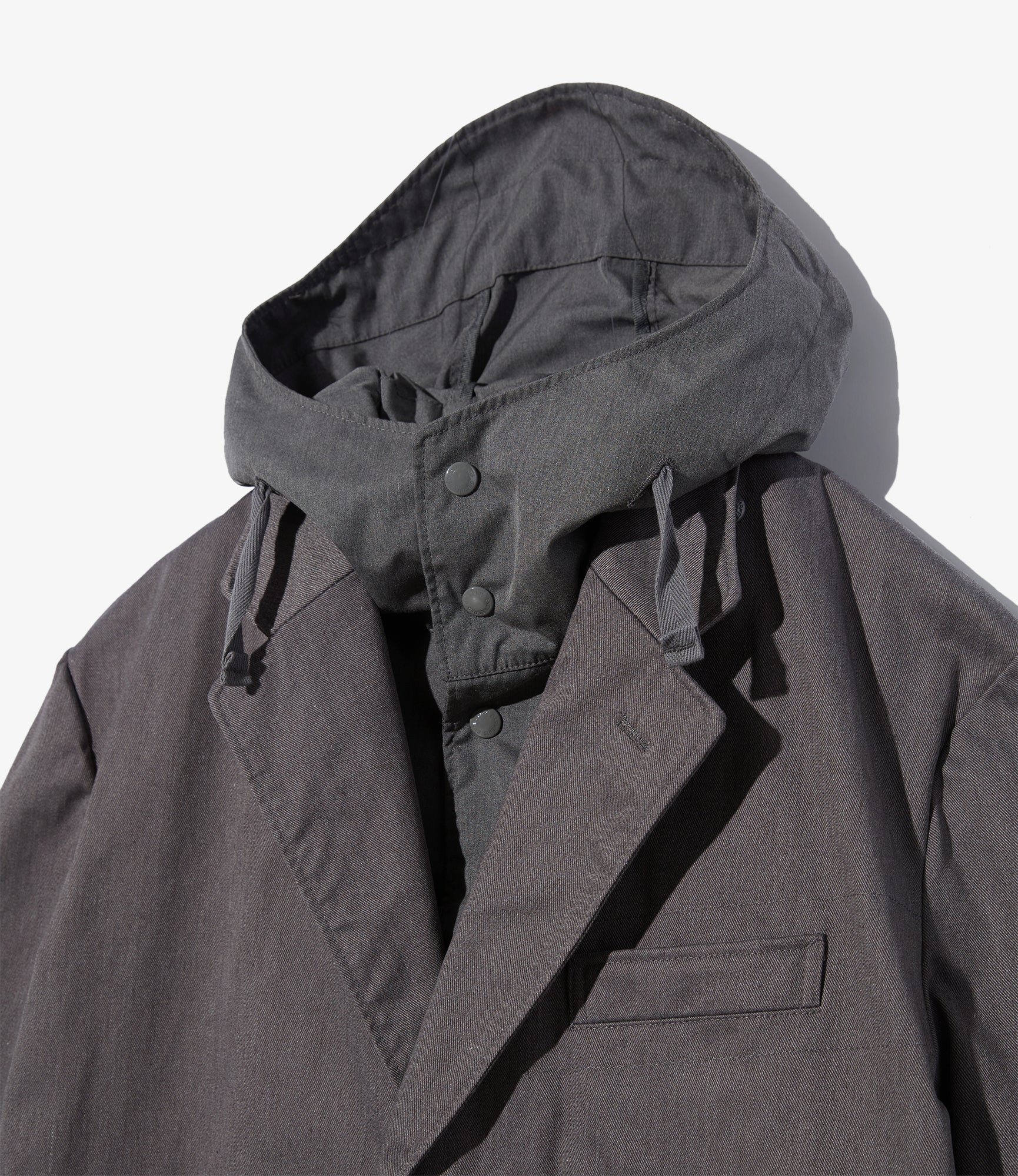 Chester Coat – Grey Tanker Twill