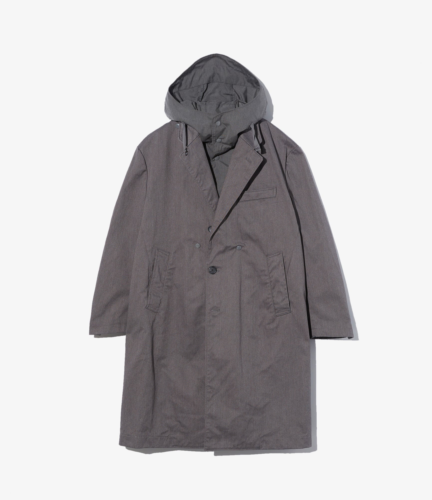 Chester Coat – Grey Tanker Twill