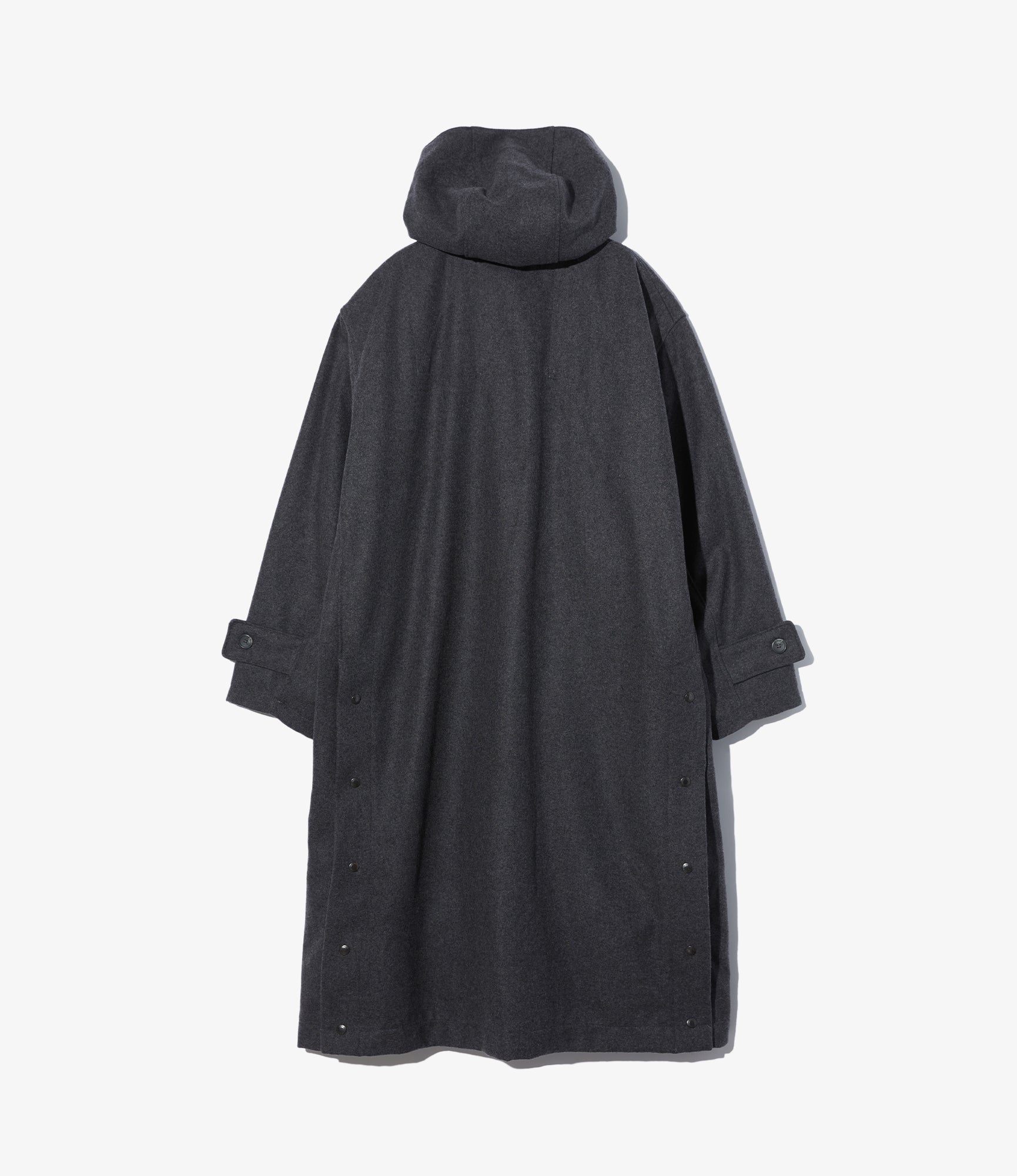 Duffle Coat – Grey 24oz Melton Wool
