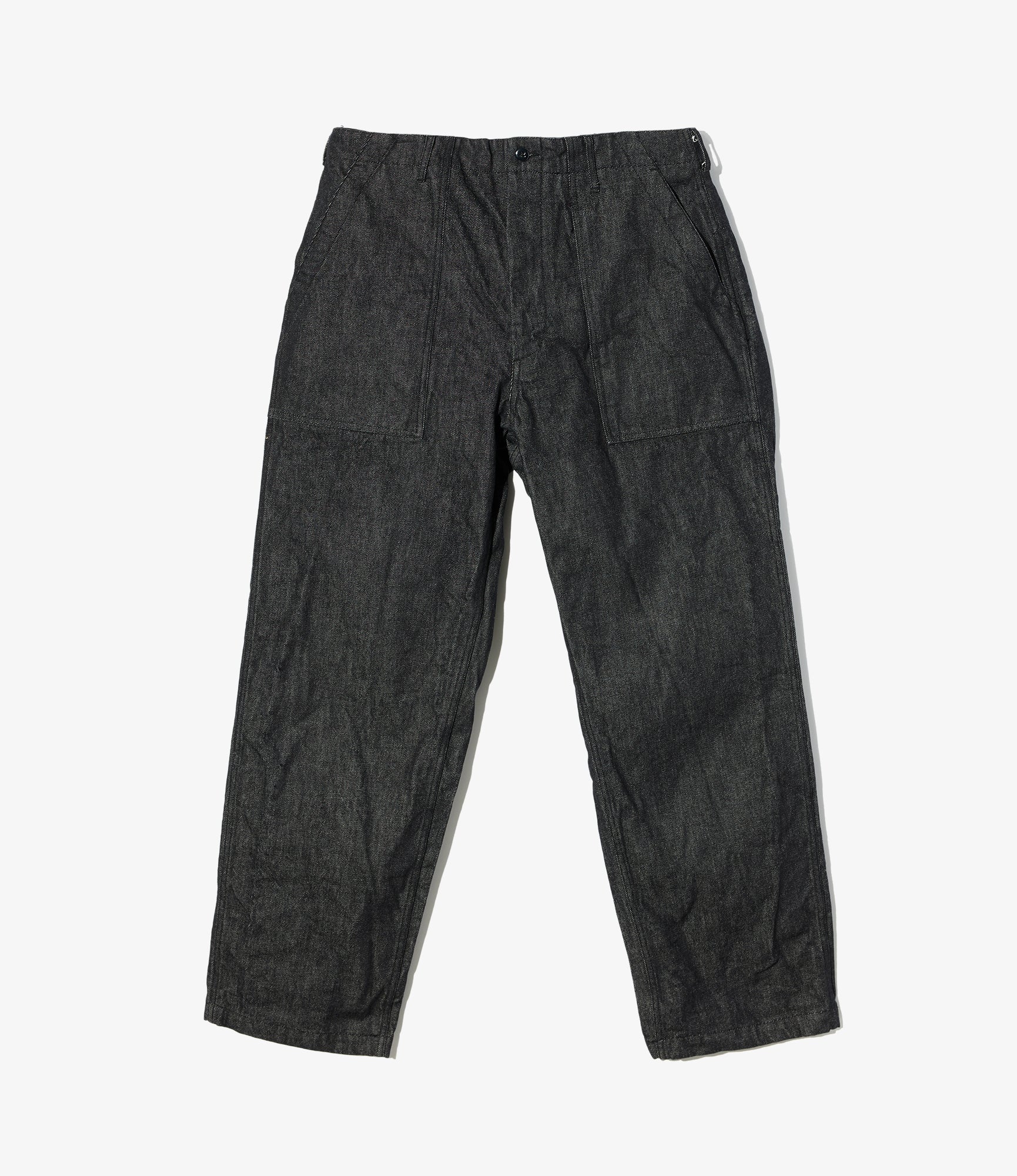 Fatigue Pant – Black 14oz Cone Denim