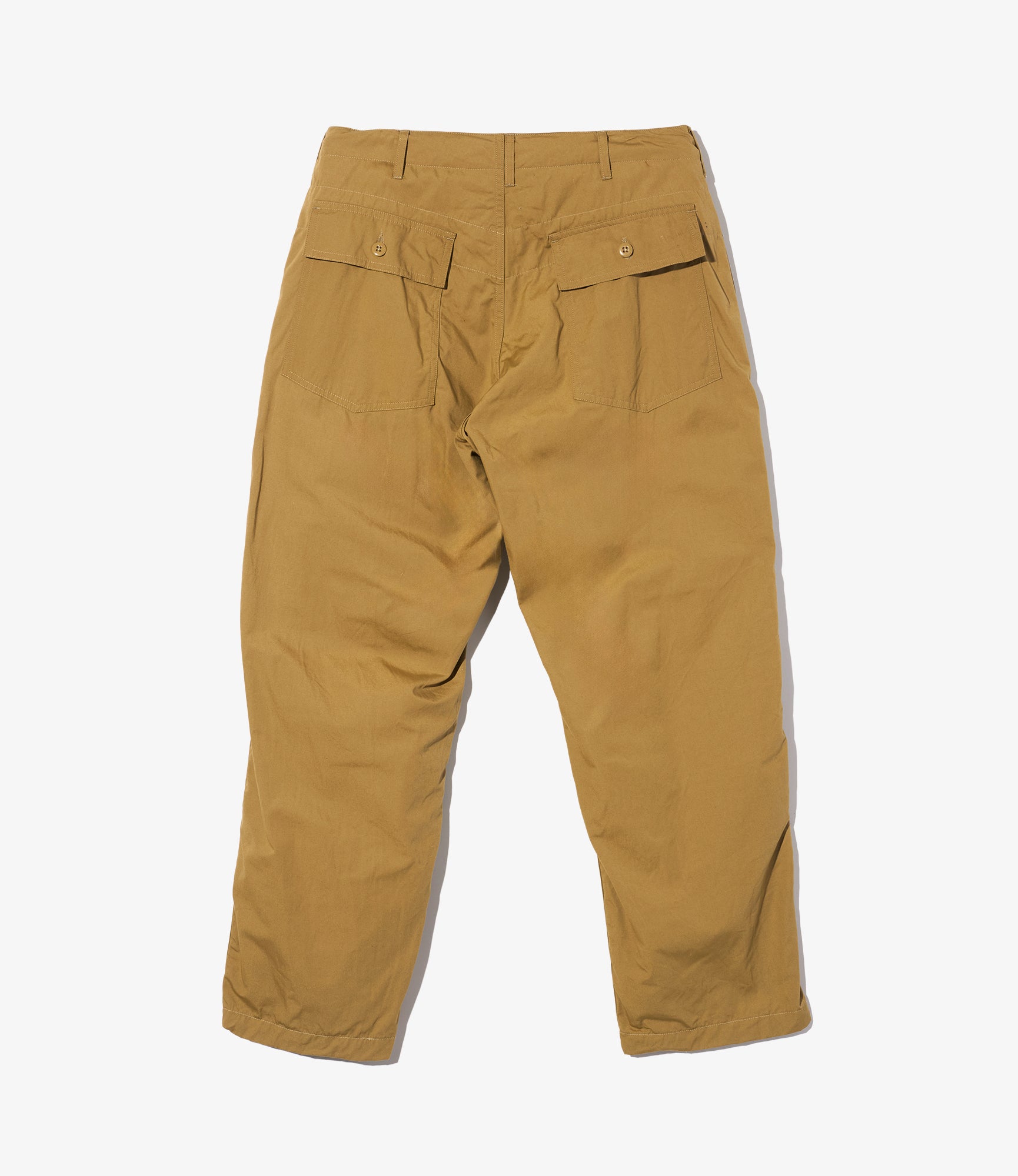 Fatigue Pant – Dark Khaki Cotton Grosgrain