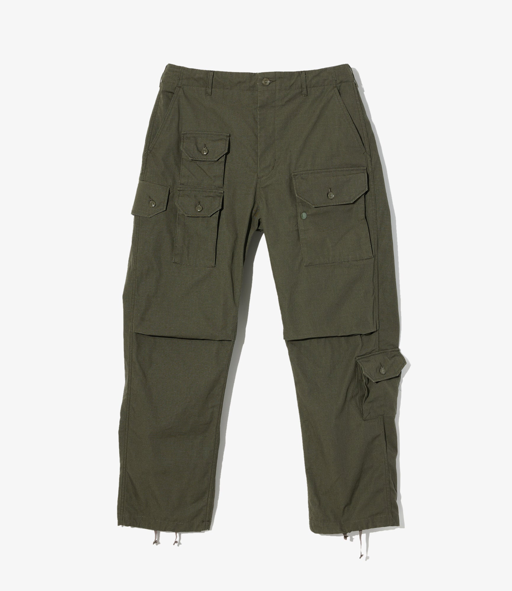 Flight Pant – Olive Heavy Ripstop Cotton