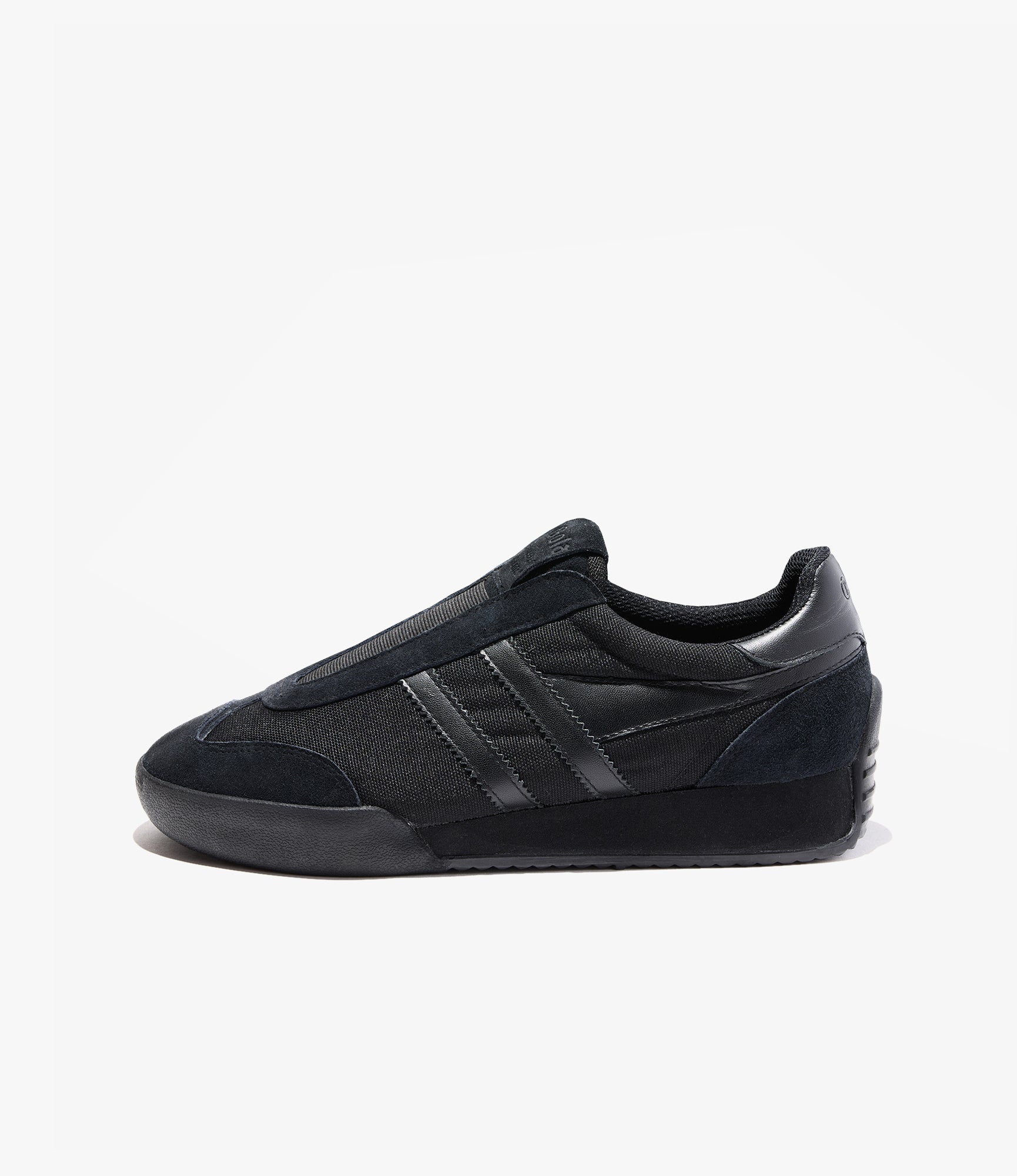 Match Slip-On Trainer – Black/Black
