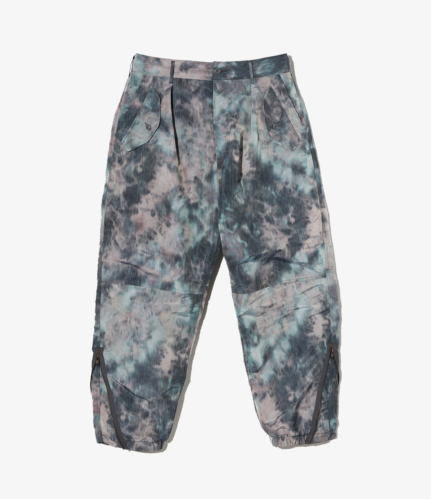 IAC Pant – Charcoal Smoke Print Polyester