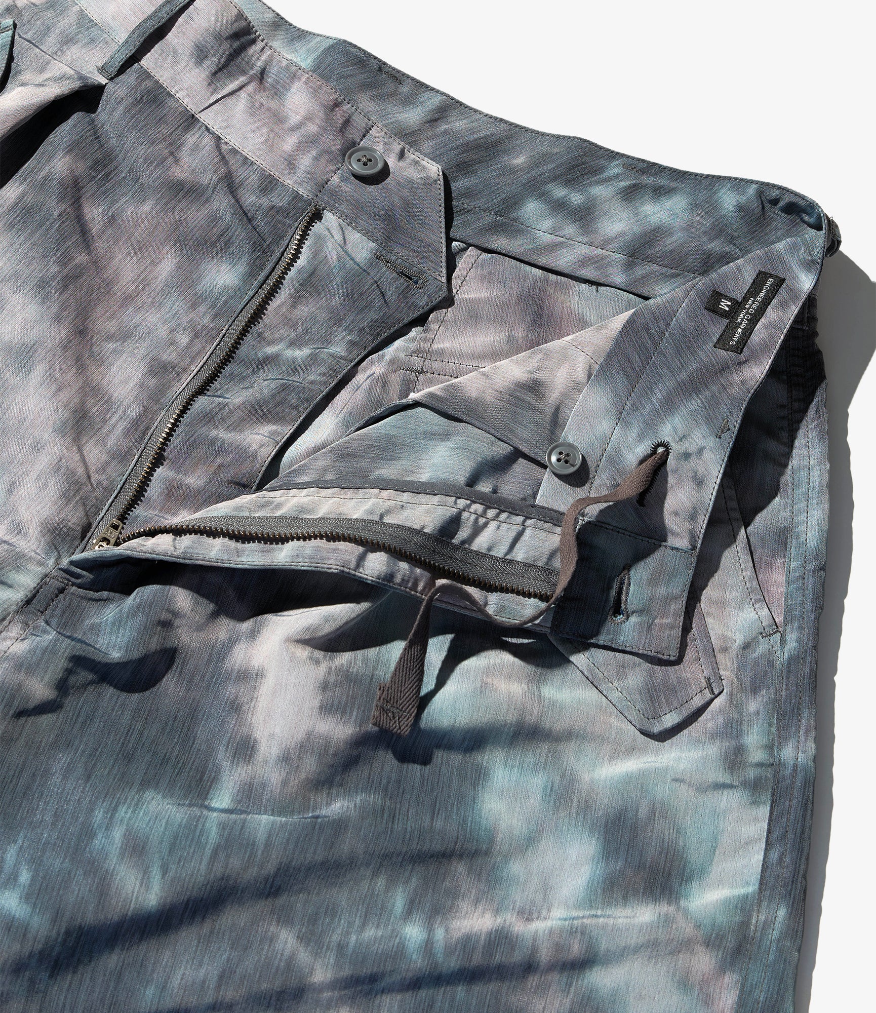 IAC Pant – Charcoal Smoke Print Polyester
