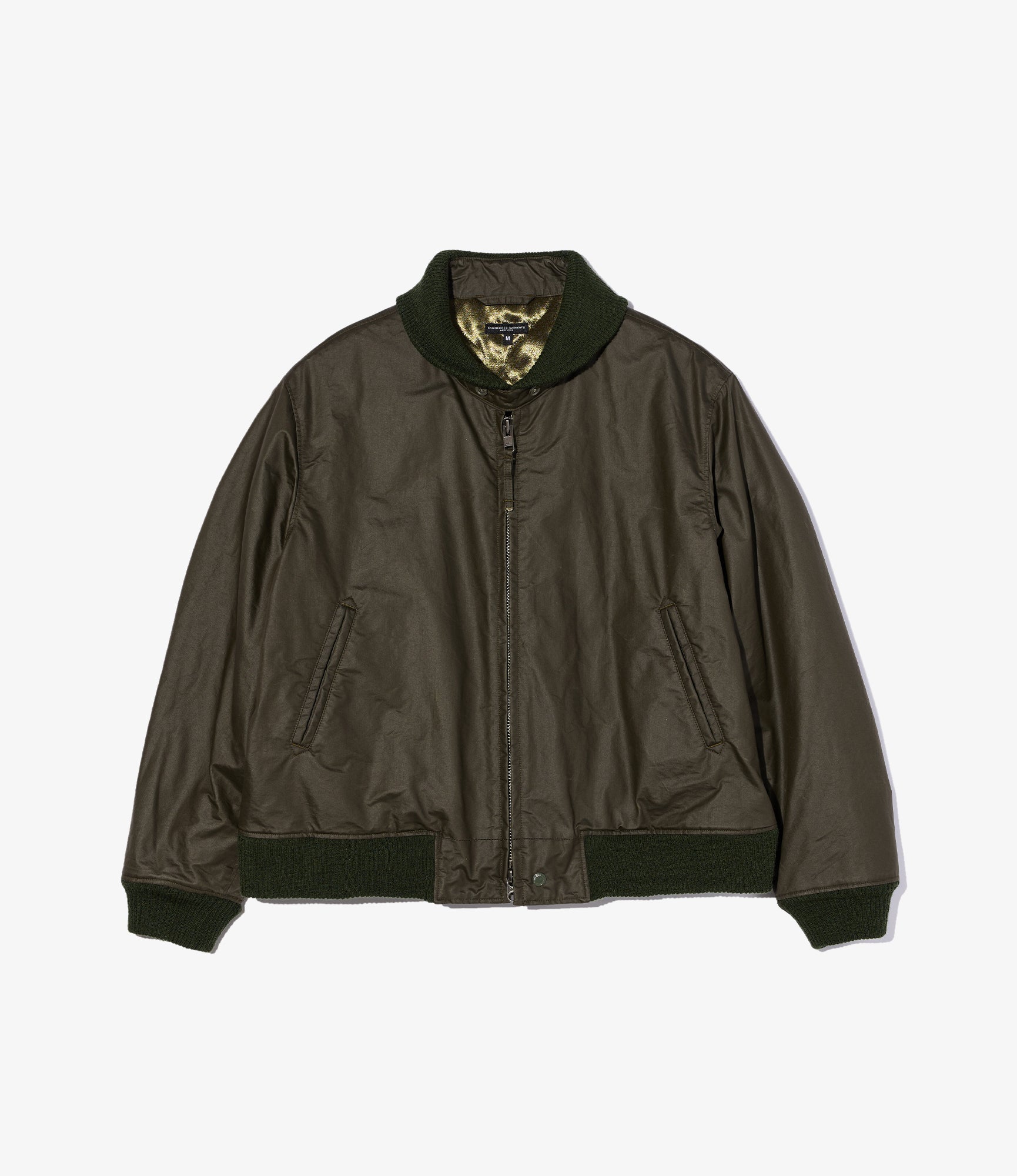 LL Jacket – Olive Coated Nyco