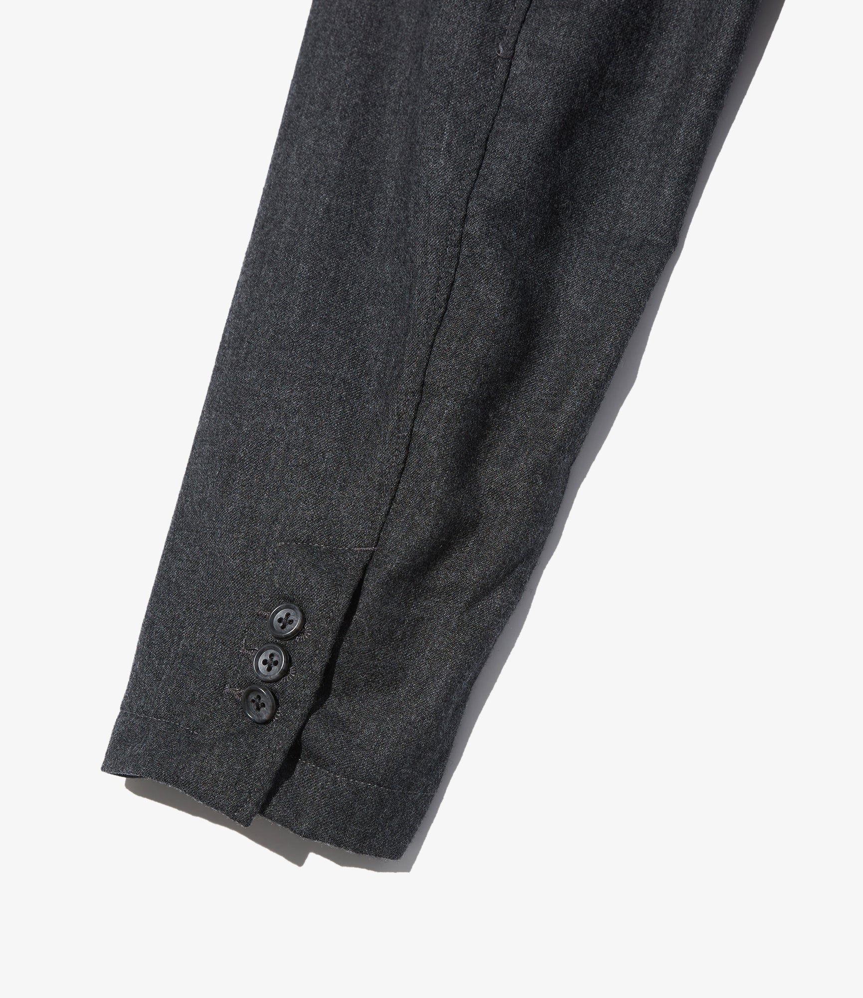 Loiter Jacket – Charcoal High Count Worsted Wool