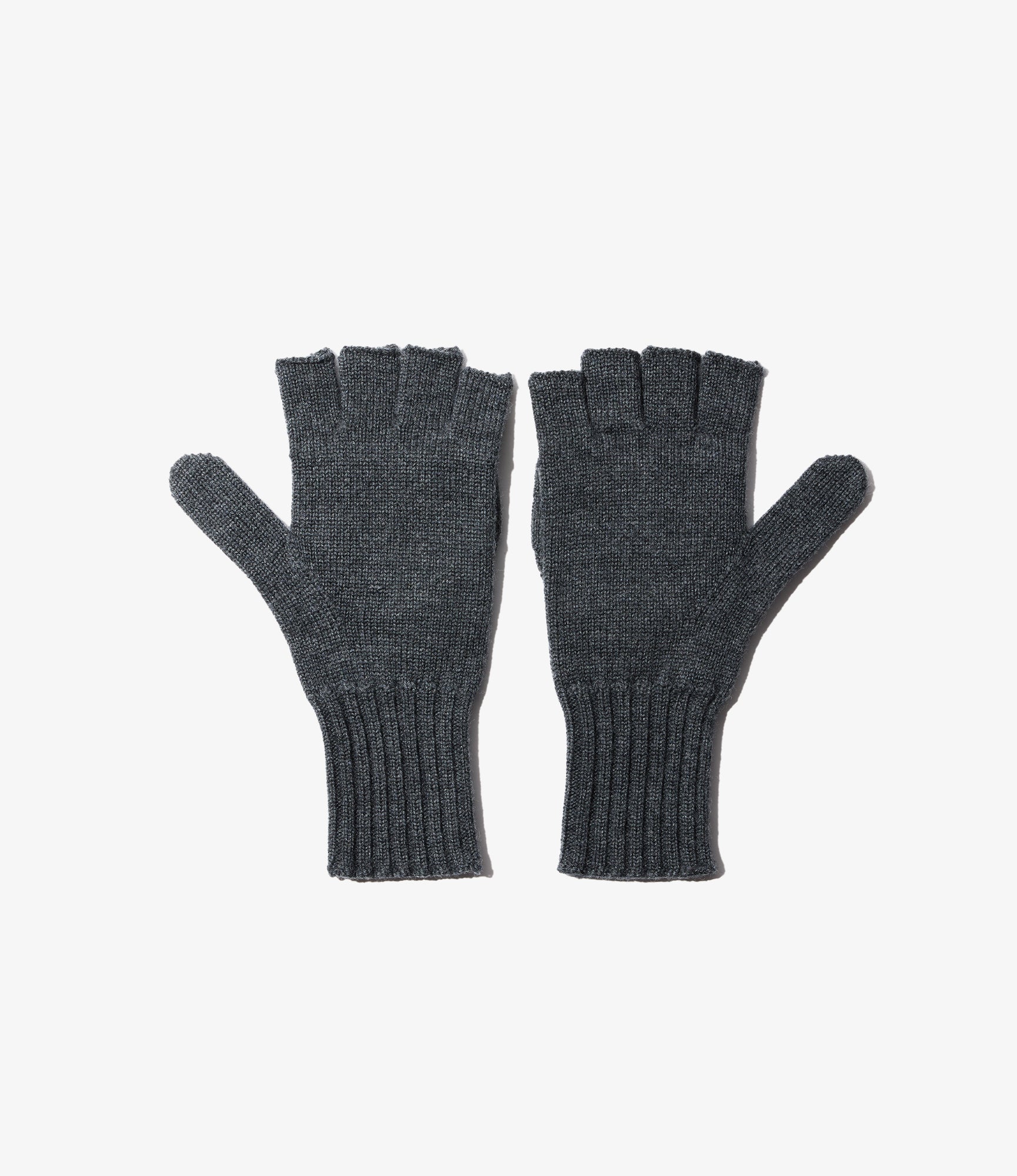 Merino Wool Mitten – Charcoal