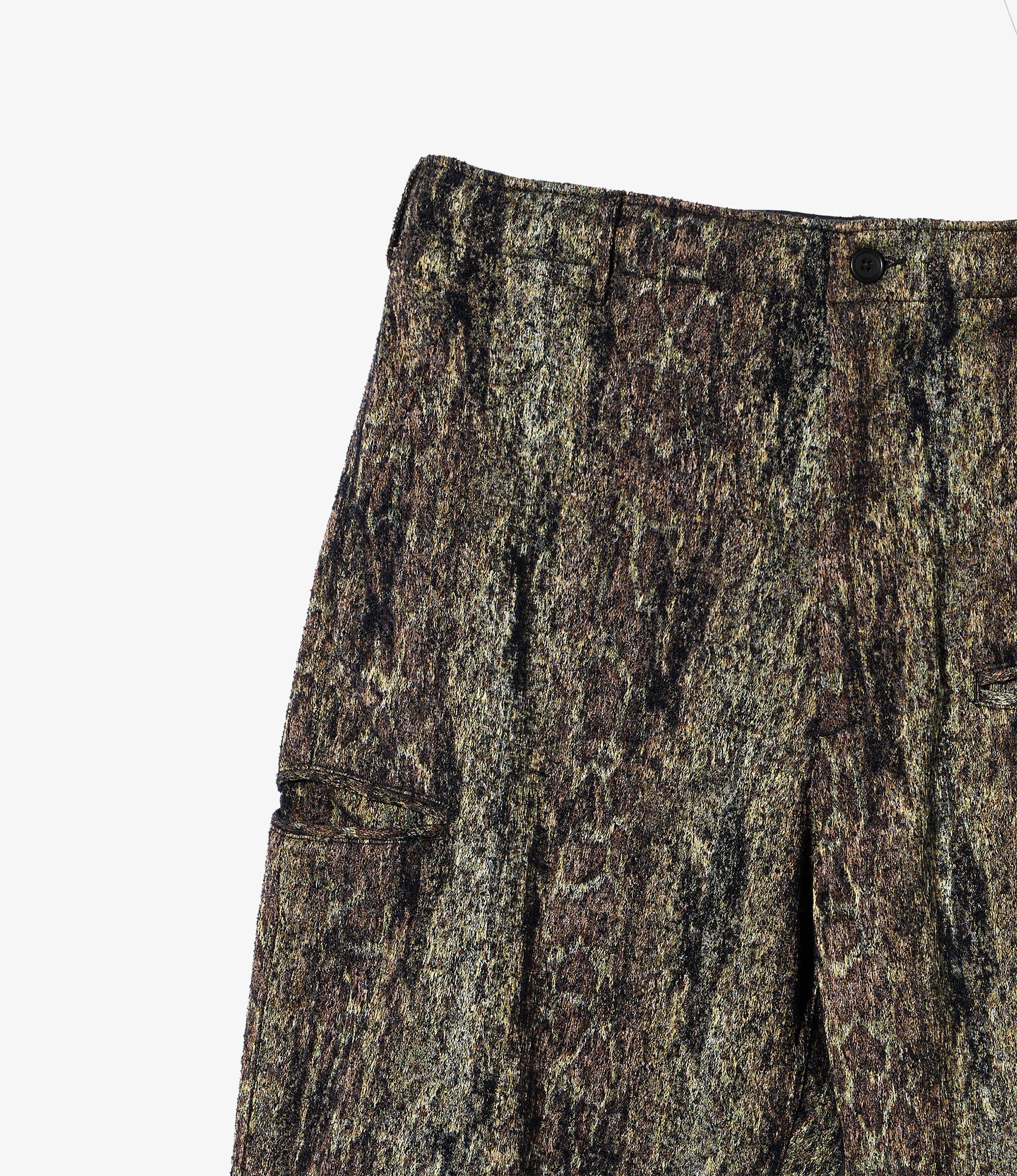 NNP Pant – Gold Wood Camo Jacquard