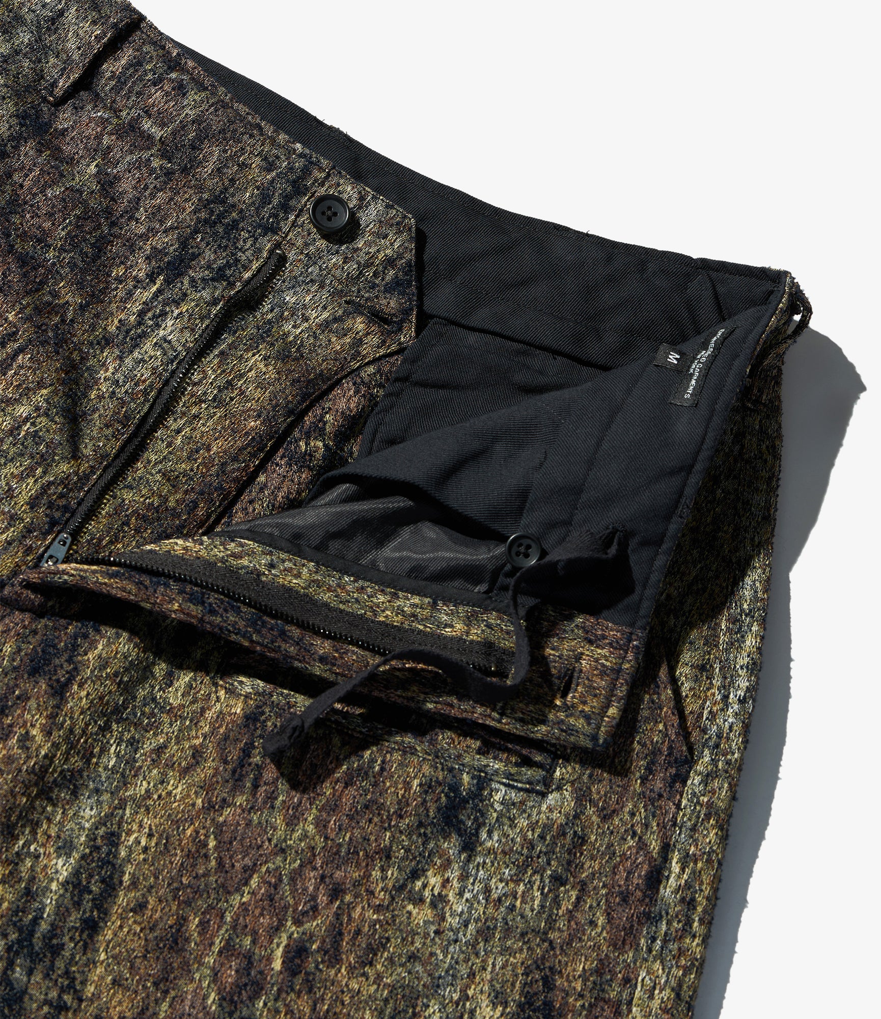 NNP Pant – Gold Wood Camo Jacquard