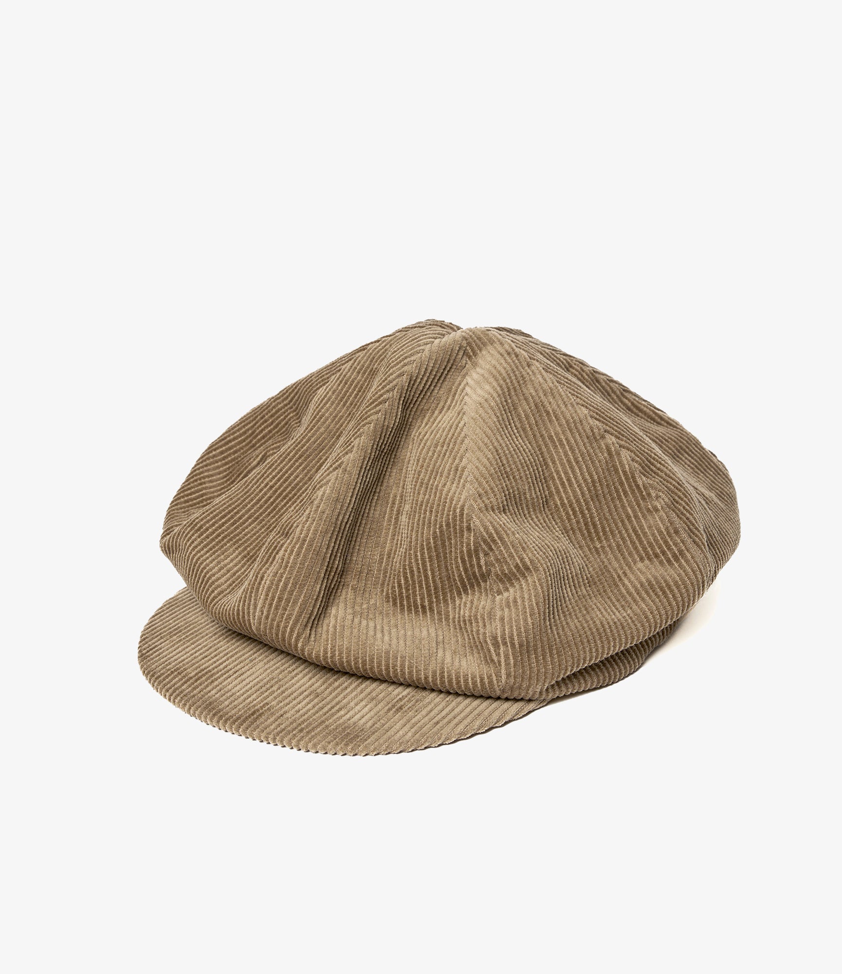 Newsboy Cap – Khaki 8W Corduroy