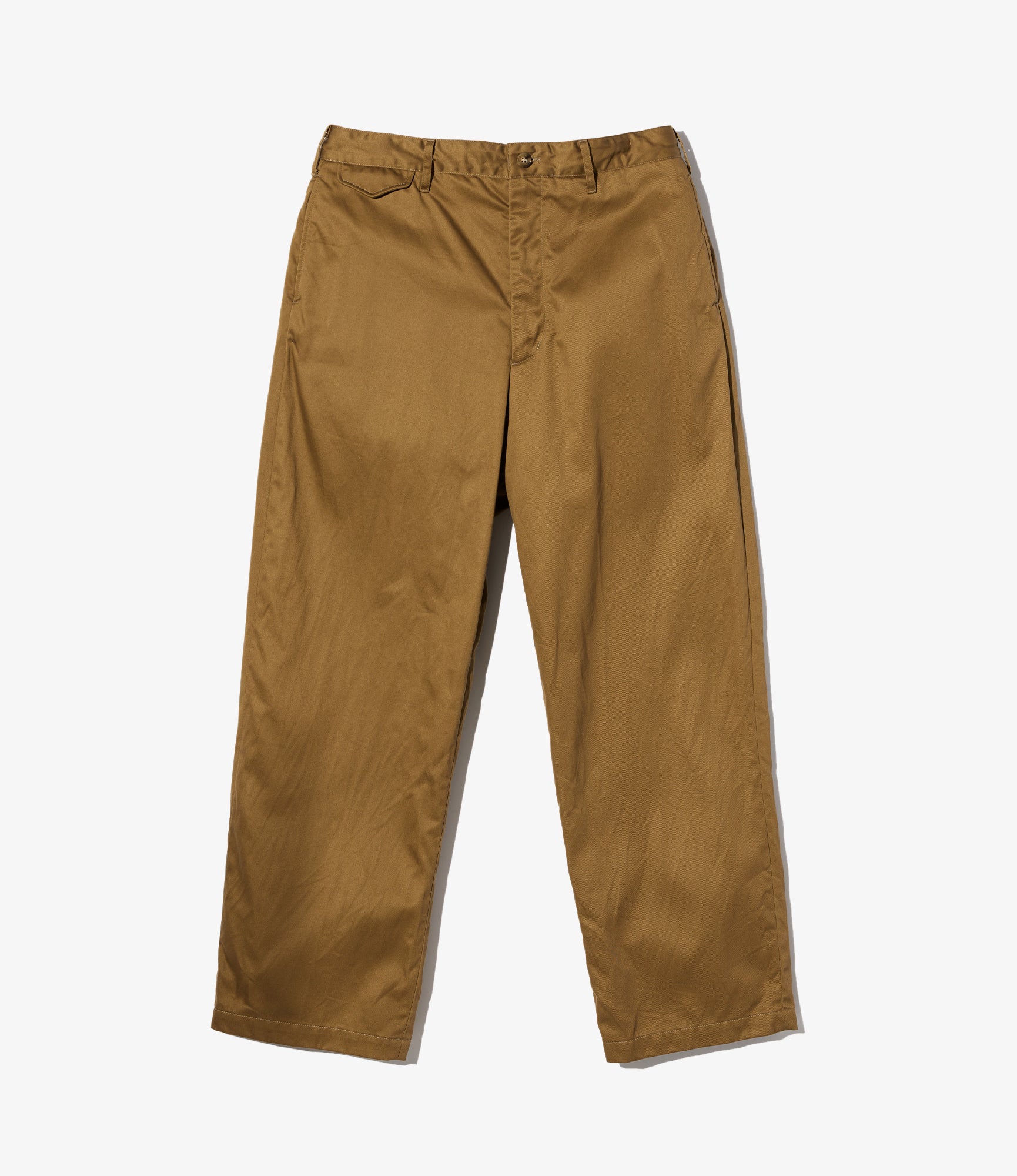 Officer Pant – Camel High Count Heavy Twill