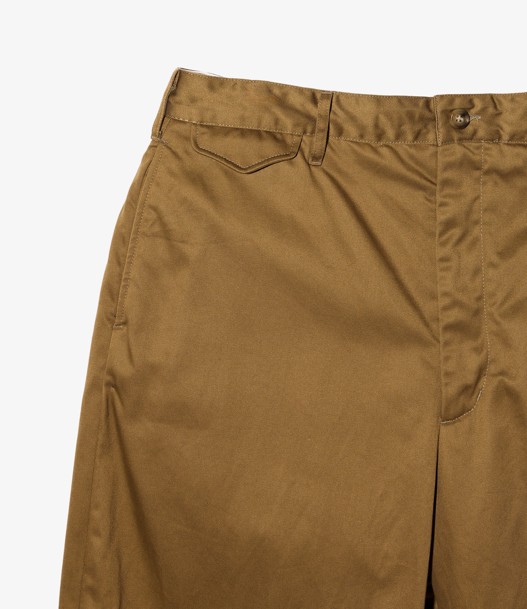 Officer Pant – Camel High Count Heavy Twill
