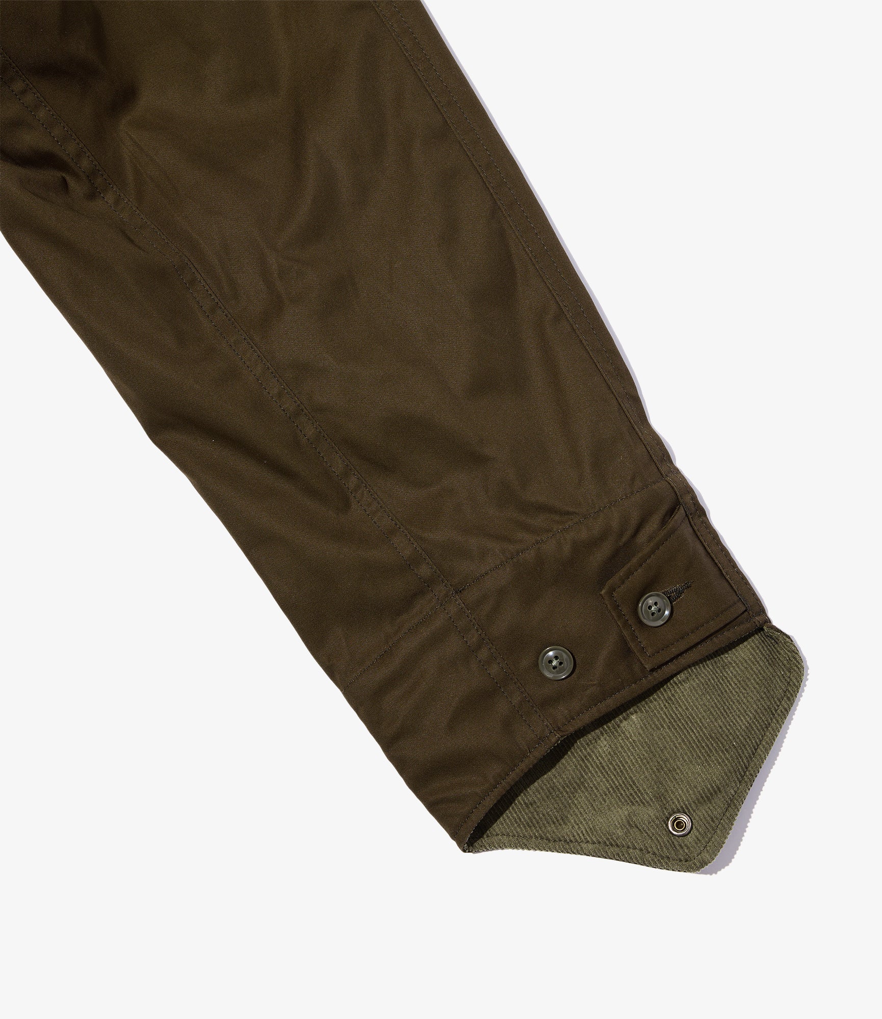 SAS Jacket – Dark Olive Ventile Twill
