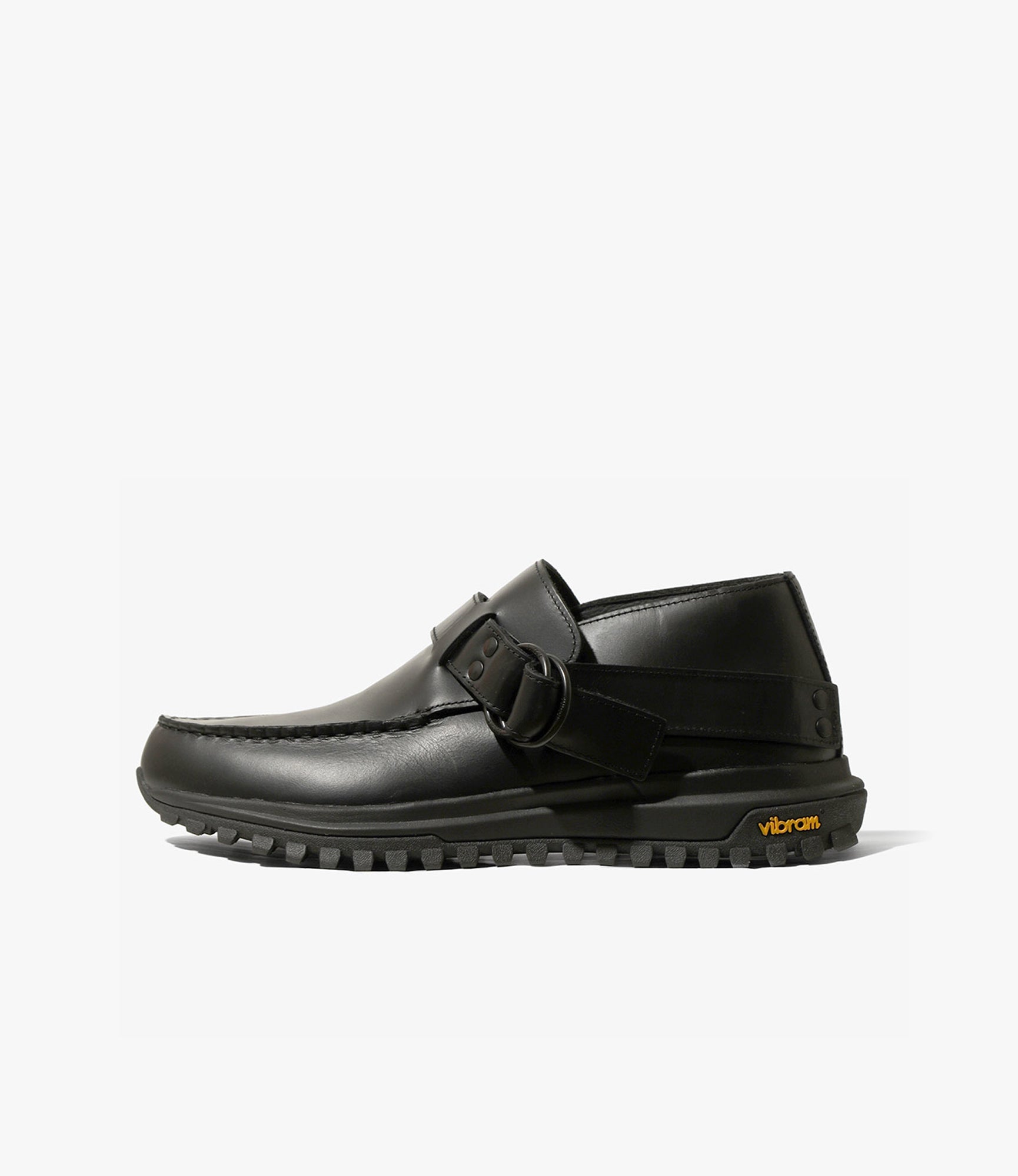Ring Moc – Black Smooth Leather