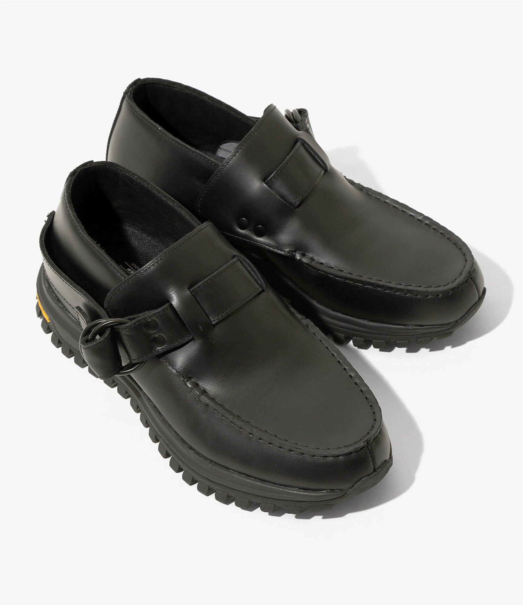 Ring Moc – Black Smooth Leather